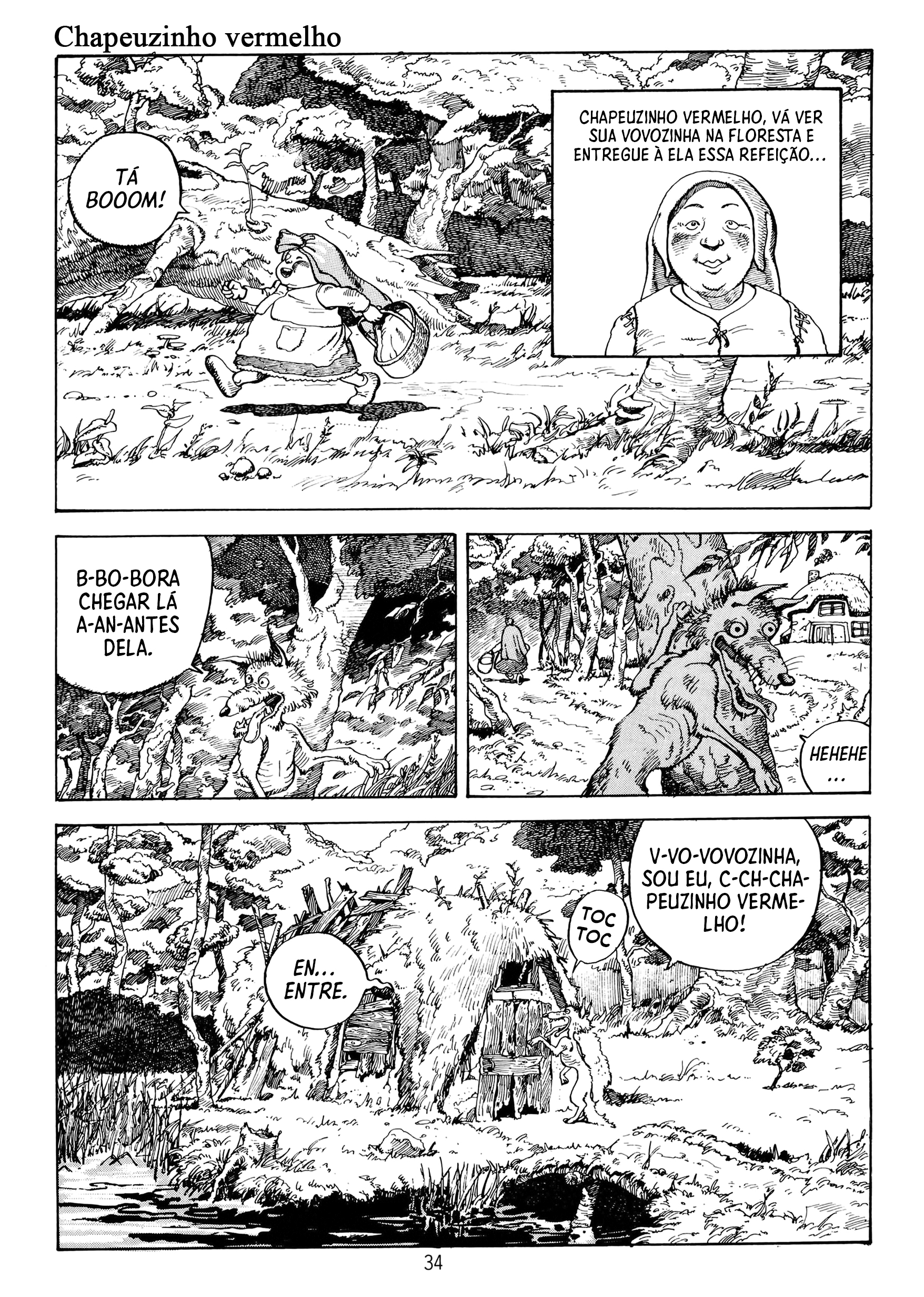 Hansel and Gretel Chapeuzinho vermelho 第1页