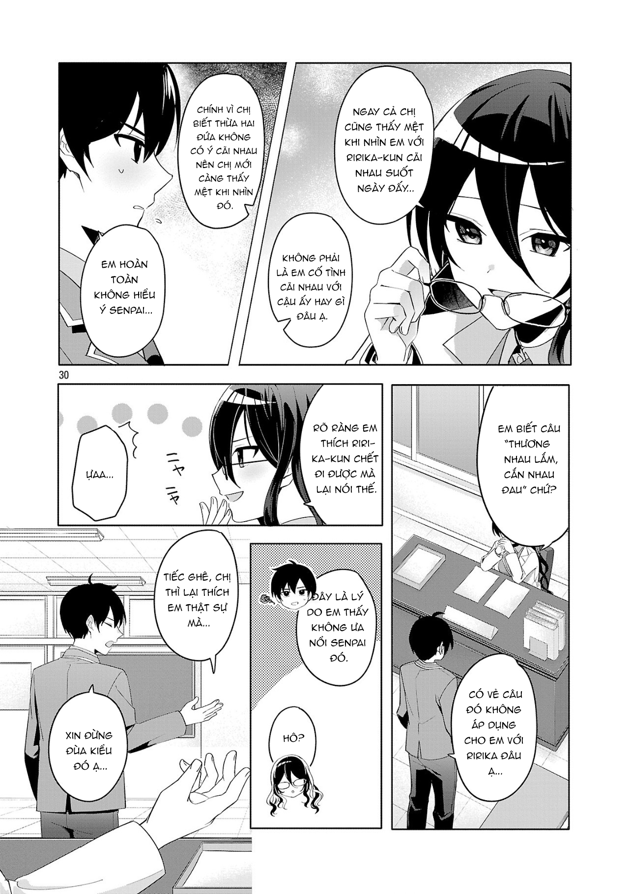 Watashi ni Ai wo Oshiete Tớ thích cậu 第29页