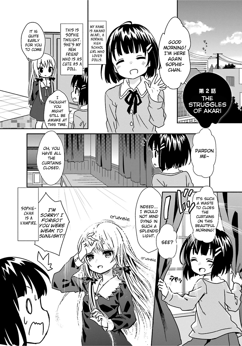 Tonari no Kyuuketsuki-san The Struggles of Akari 第1页