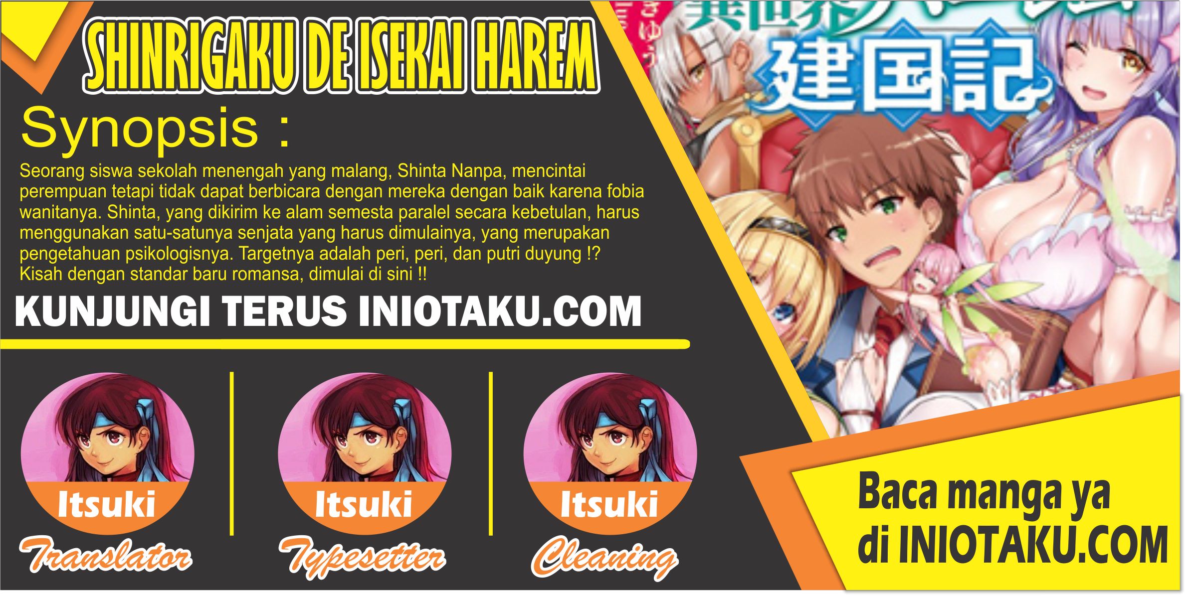 Shinrigaku de Isekai Harem Kenkokuki Bertemu Dengan Elf Bagian 1 第1页