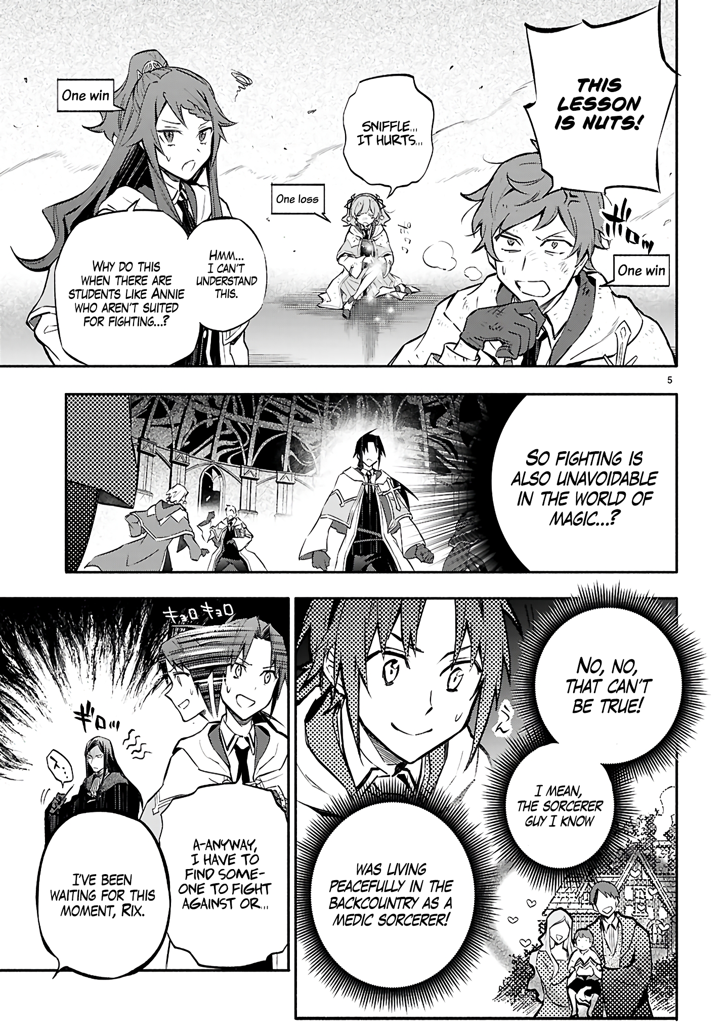 This Is the Wizard’s Secret Weapon Mock Magic Battle 第6页