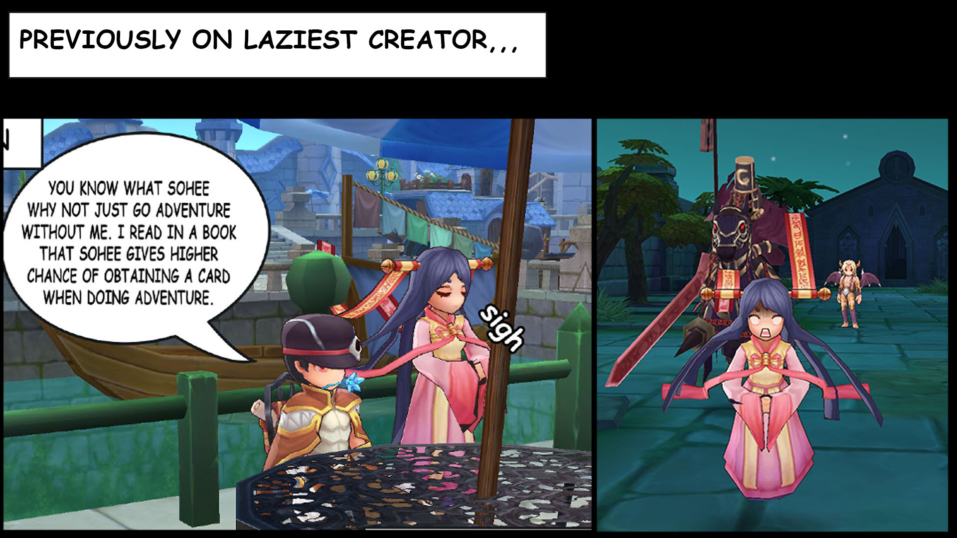 Ragnarok M Stories: Laziest Creator Memories from the stars 第1页