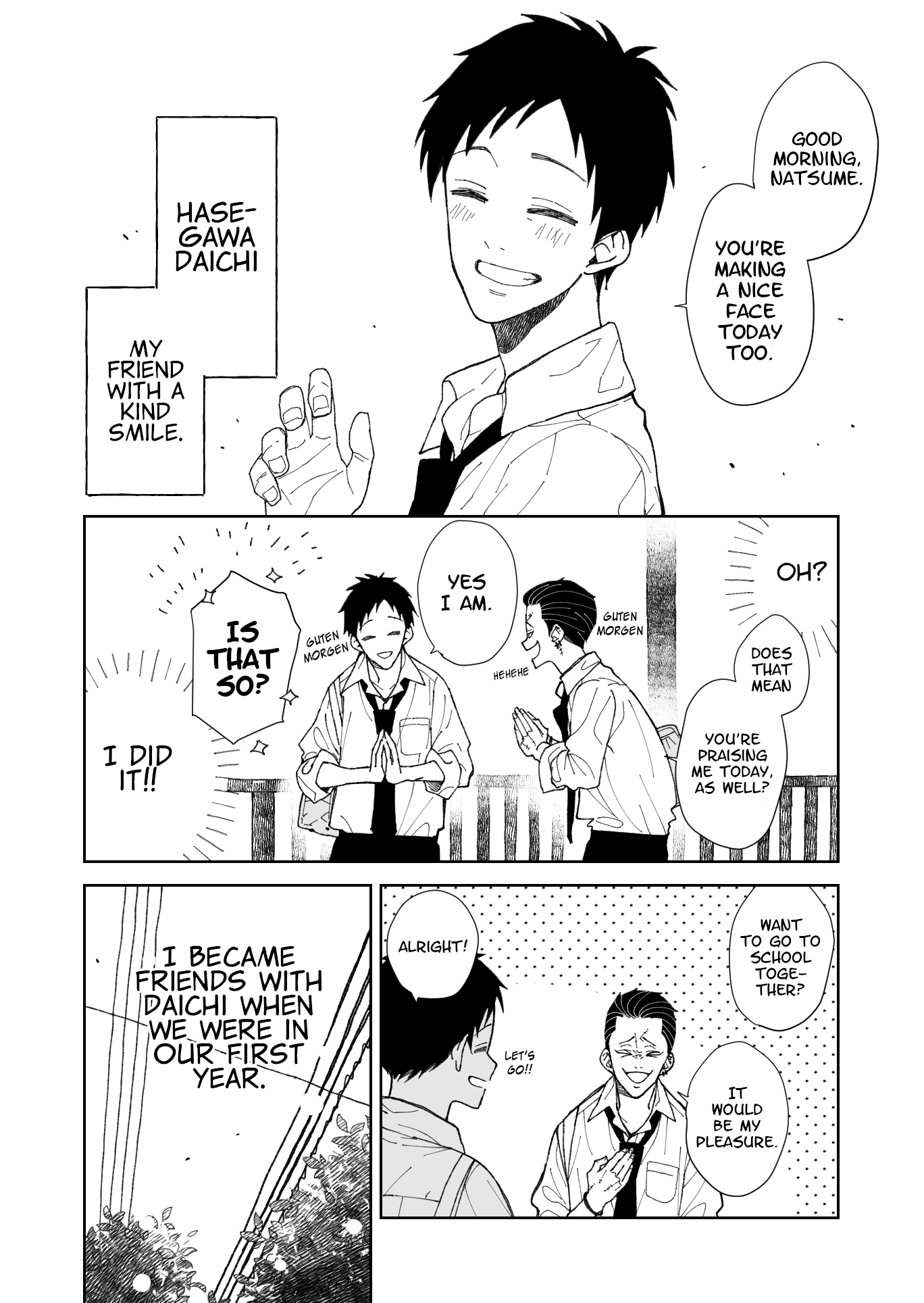 Natsume to Natsume (Pre-Serialization) My Friend 第2页