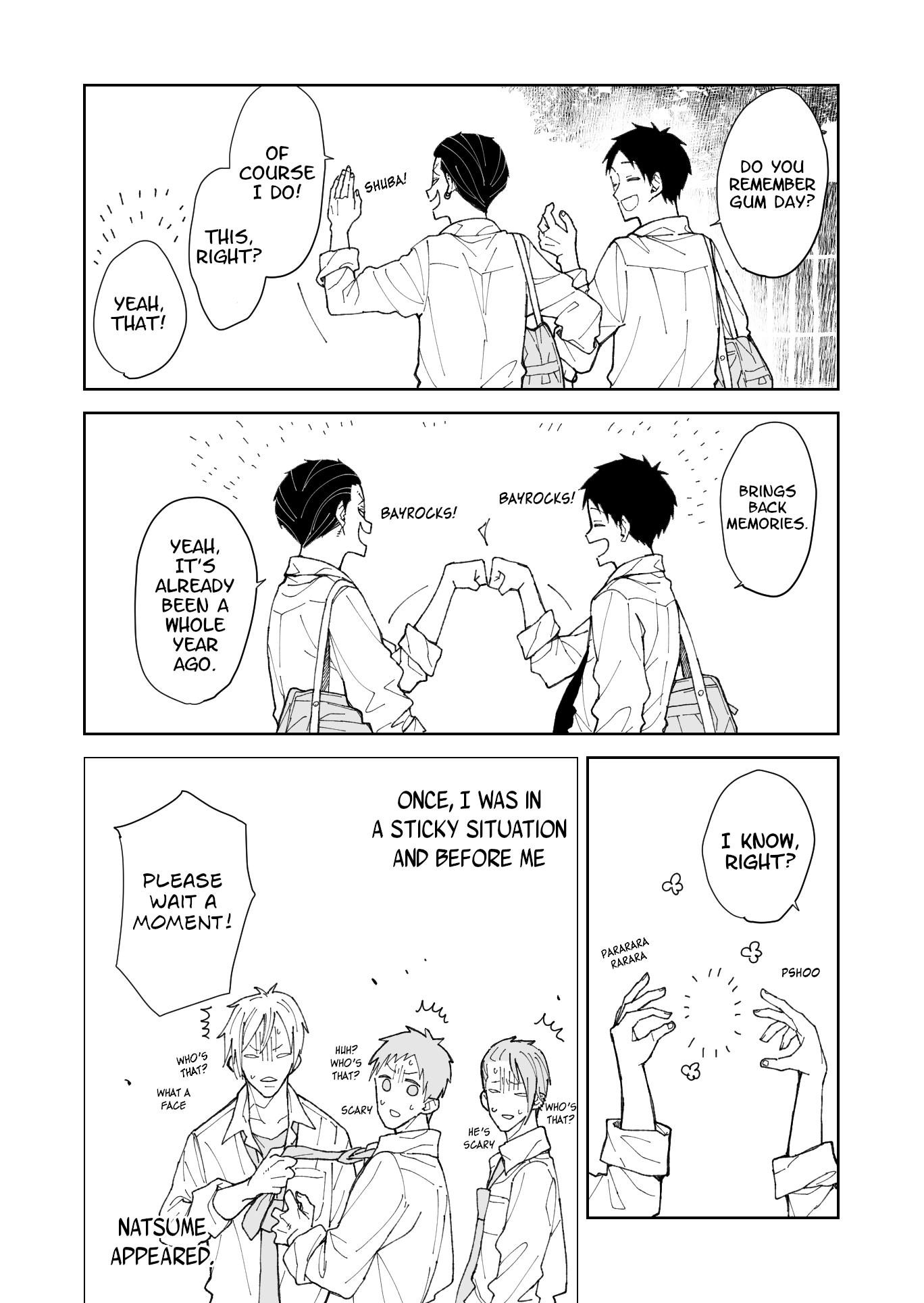 Natsume to Natsume (Pre-Serialization) My Friend 第6页