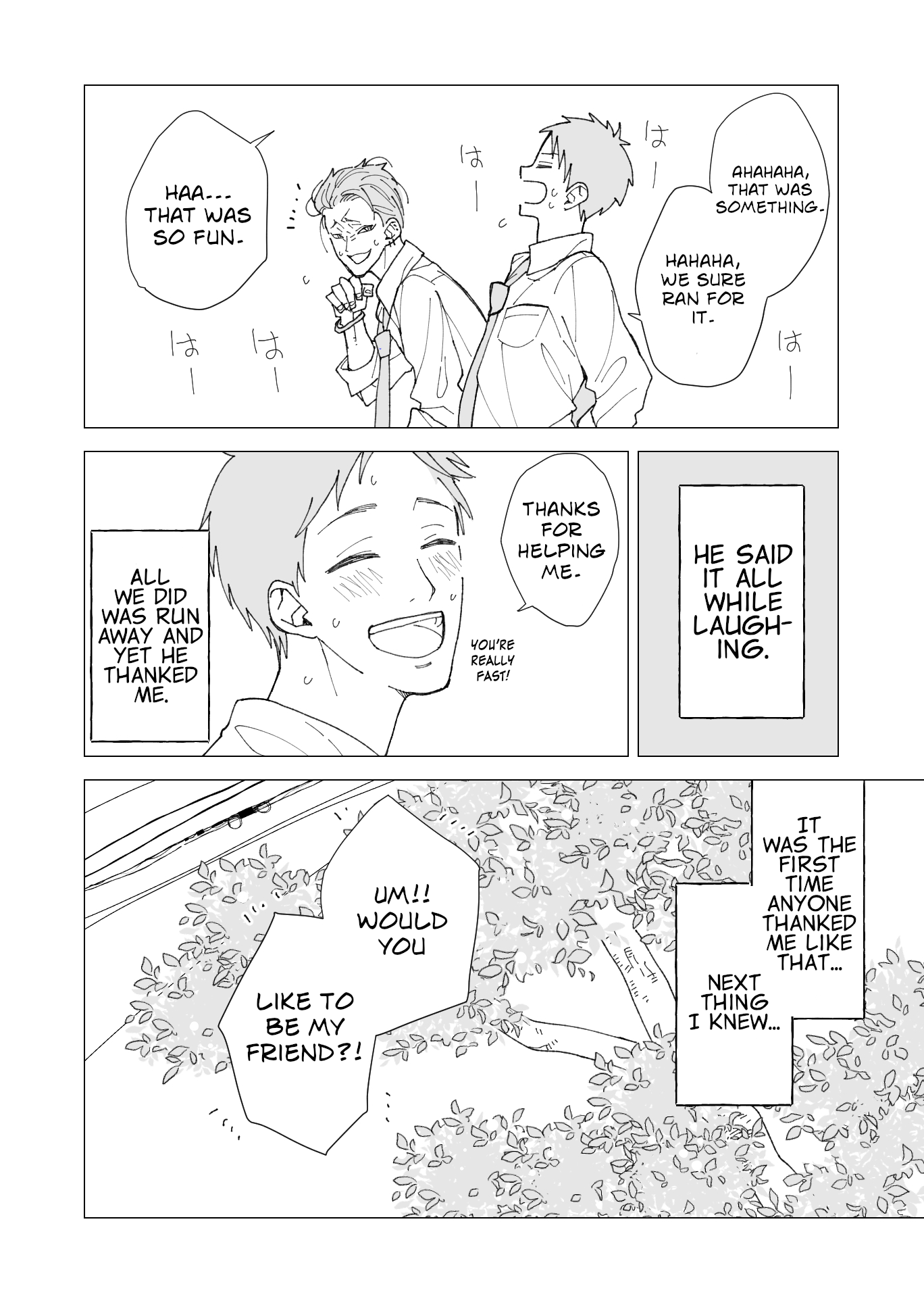 Natsume to Natsume (Pre-Serialization) My Friend 第10页