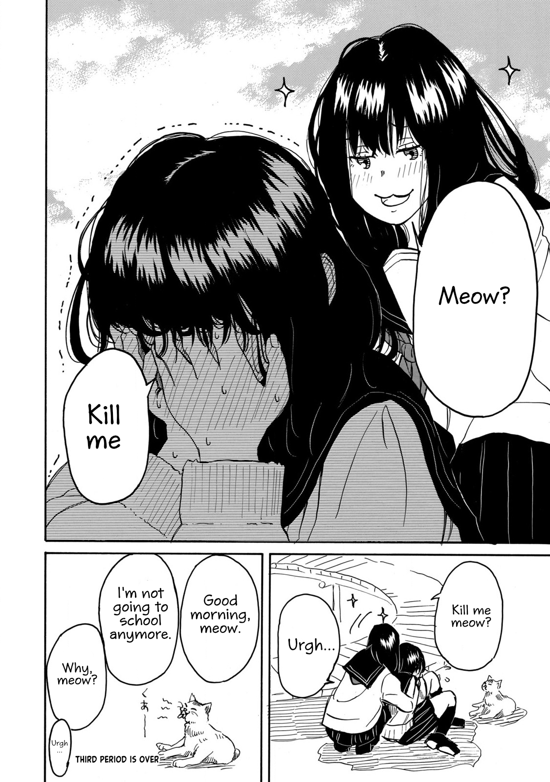 Tsuugakusei Nikki Cat 第4页