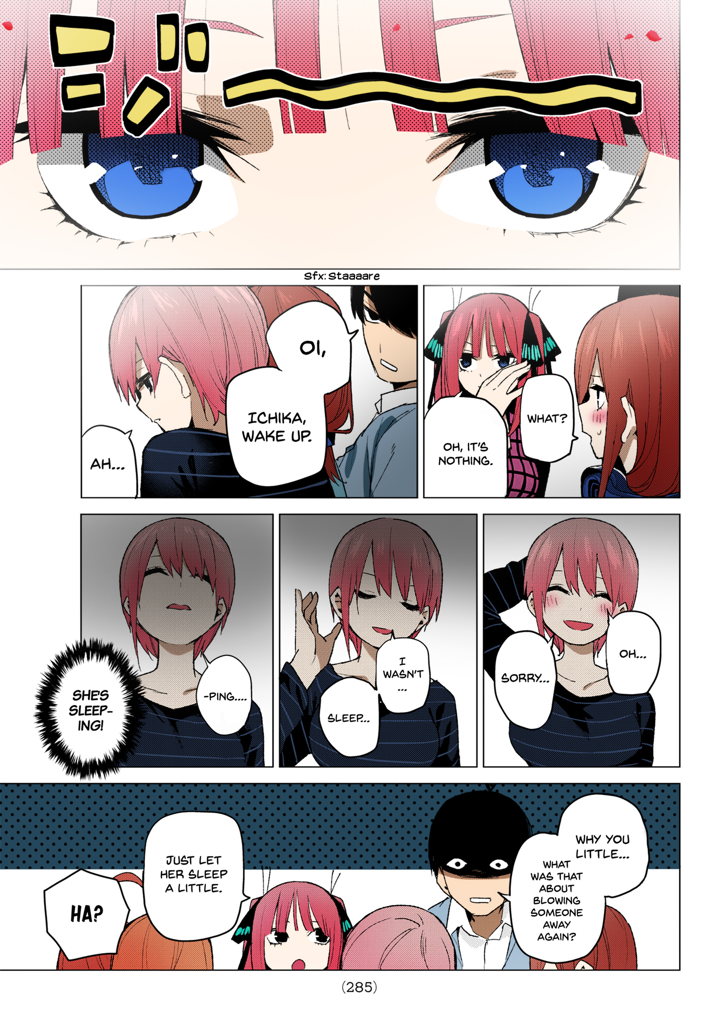 5Toubun no Hanayome (Fan Colored) Good Work Today ① 第9页