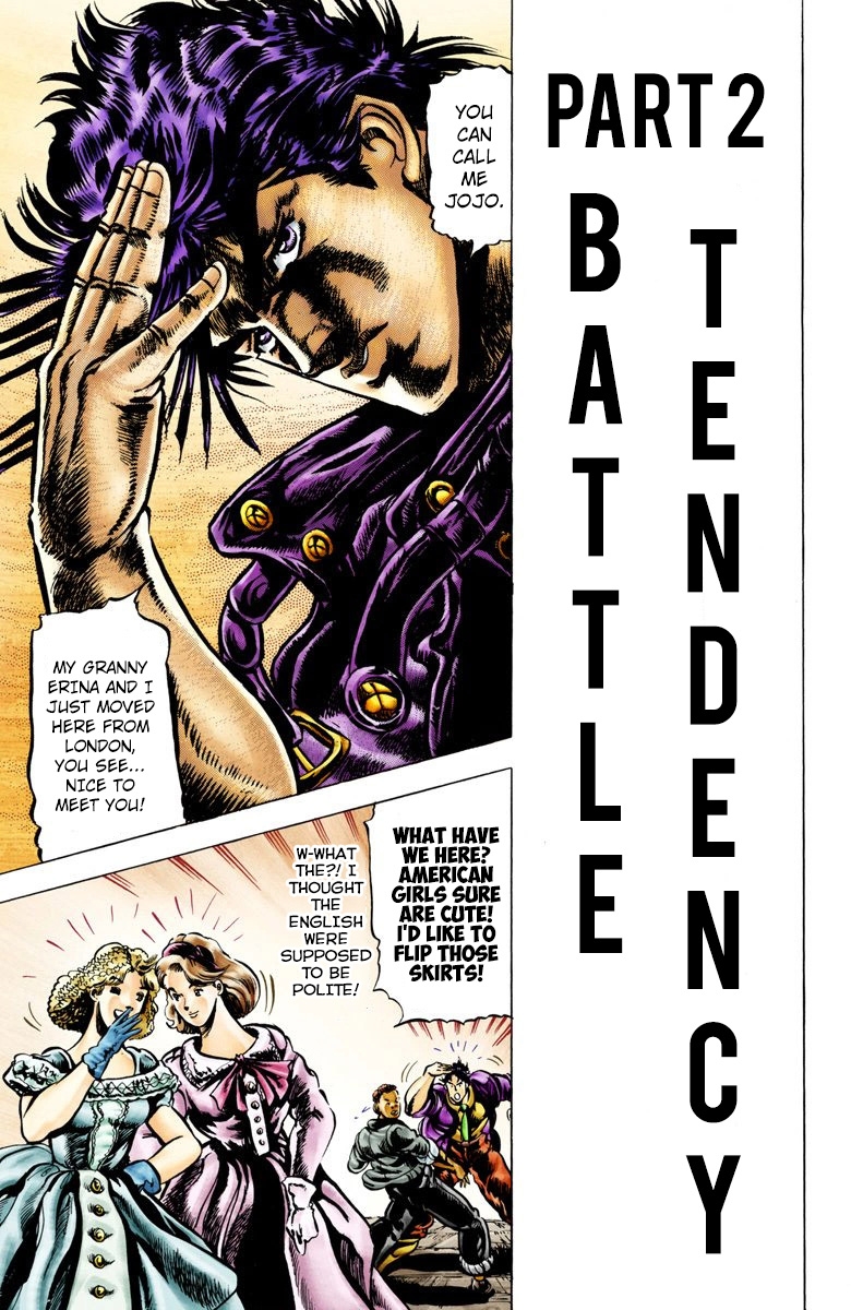 JoJo's Bizarre Adventure, Part 2: Battle Tendency (Official Colored) Joseph Joestar of New York 第19页
