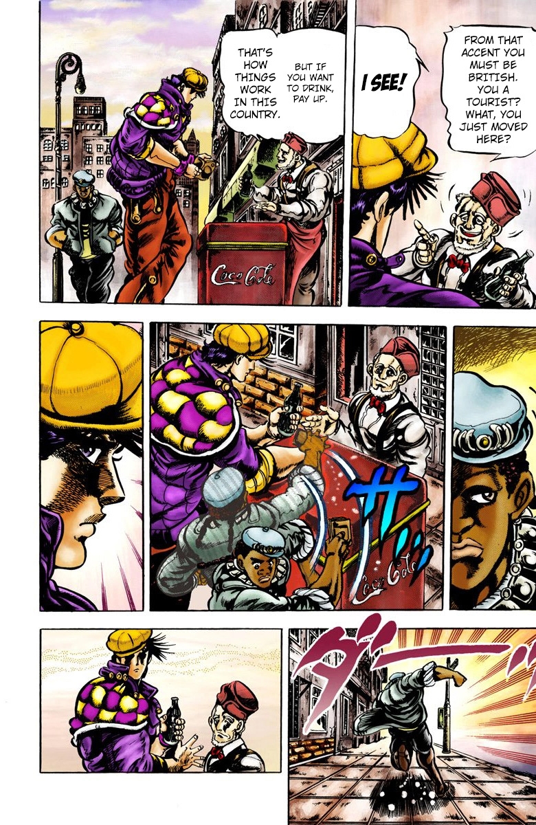 JoJo's Bizarre Adventure, Part 2: Battle Tendency (Official Colored) 第6页