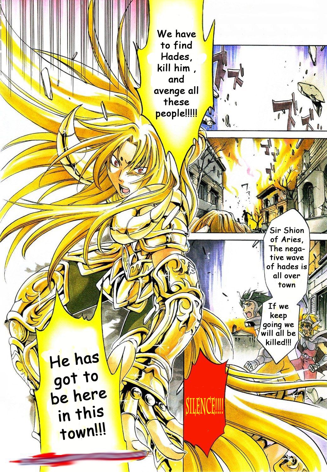 Setoshi Seya - The Lost Canvas - Meiou Shinwa 第6页