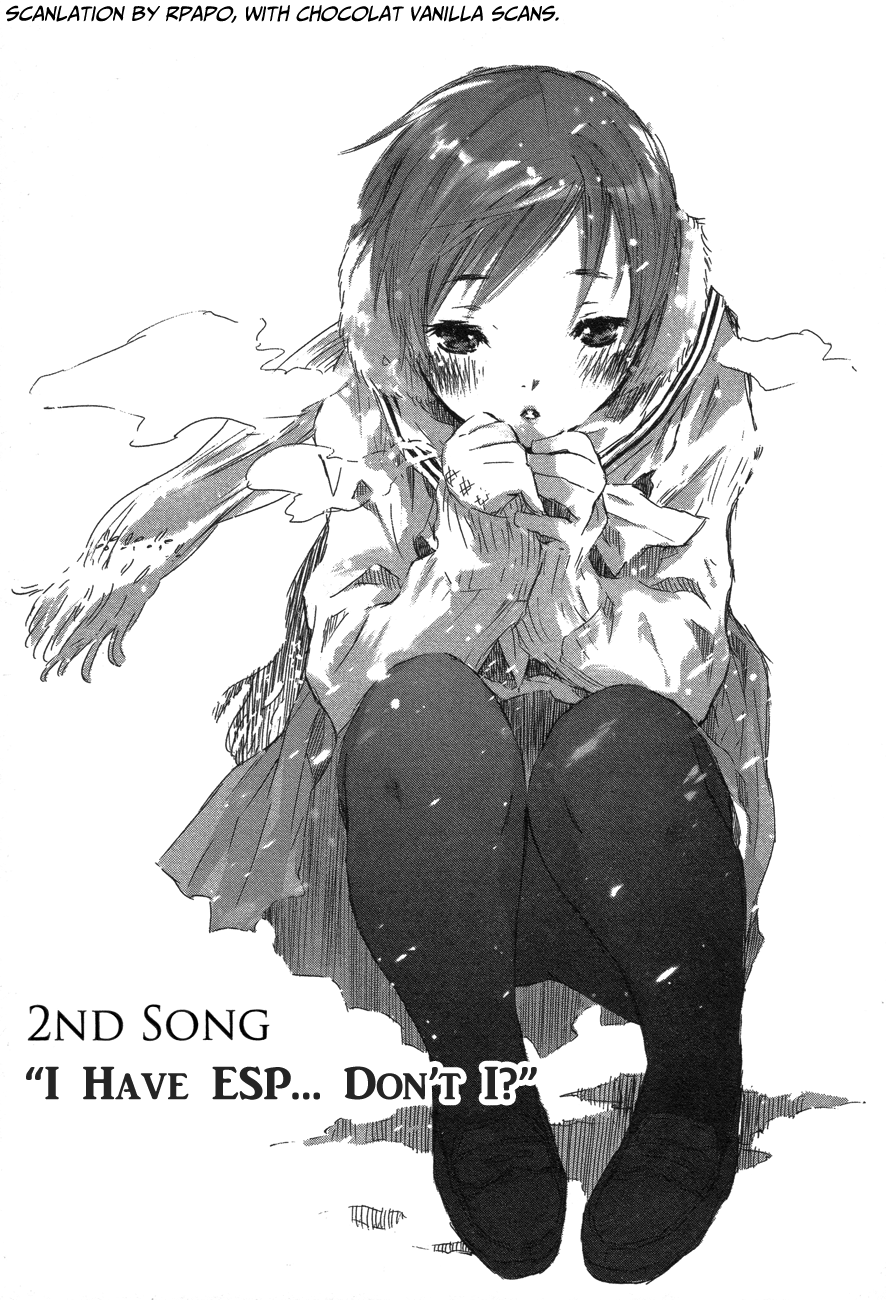 Yuki ni Tsubasa Book 1, 2nd Song: "I Have ESP... Don't I?" 第1页