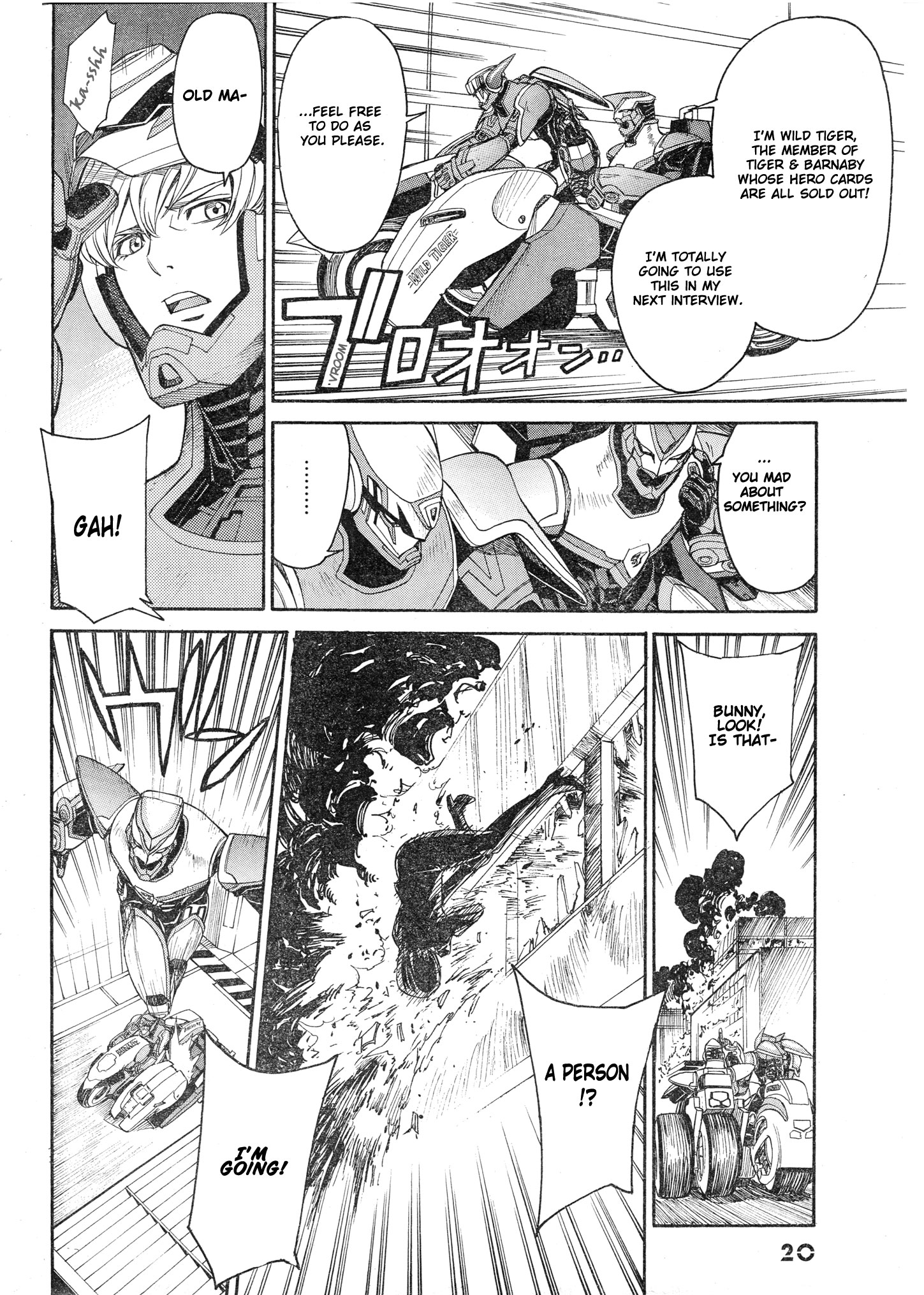 Tiger & Bunny - The Comic No man is infallible. 第13页