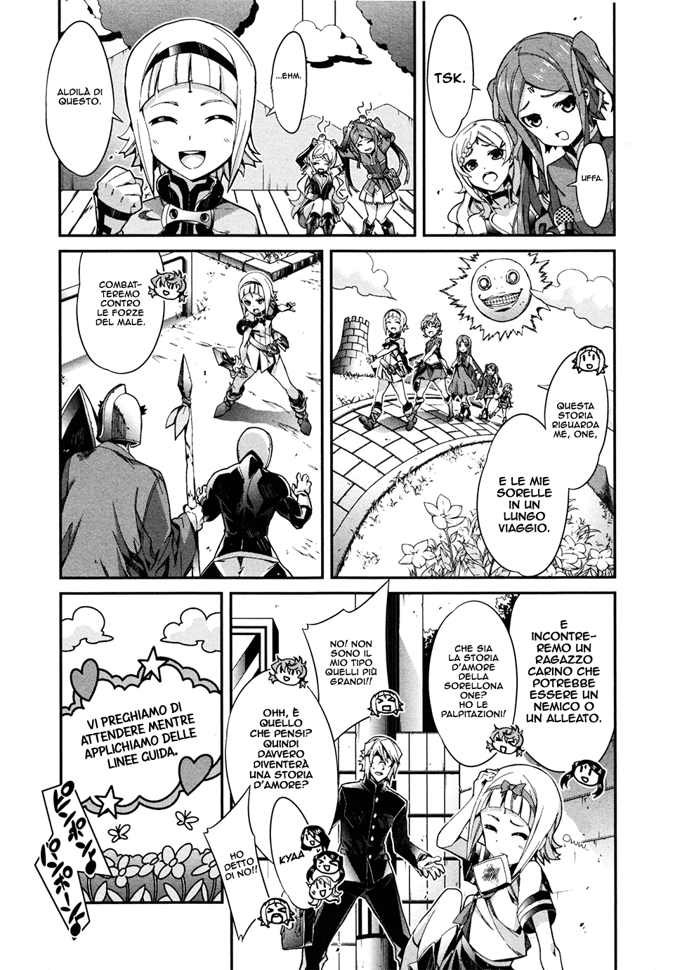 Drag-On Dragoon - Utahime Five Nel nome del dragone, ti sconfiggerò! 第10页