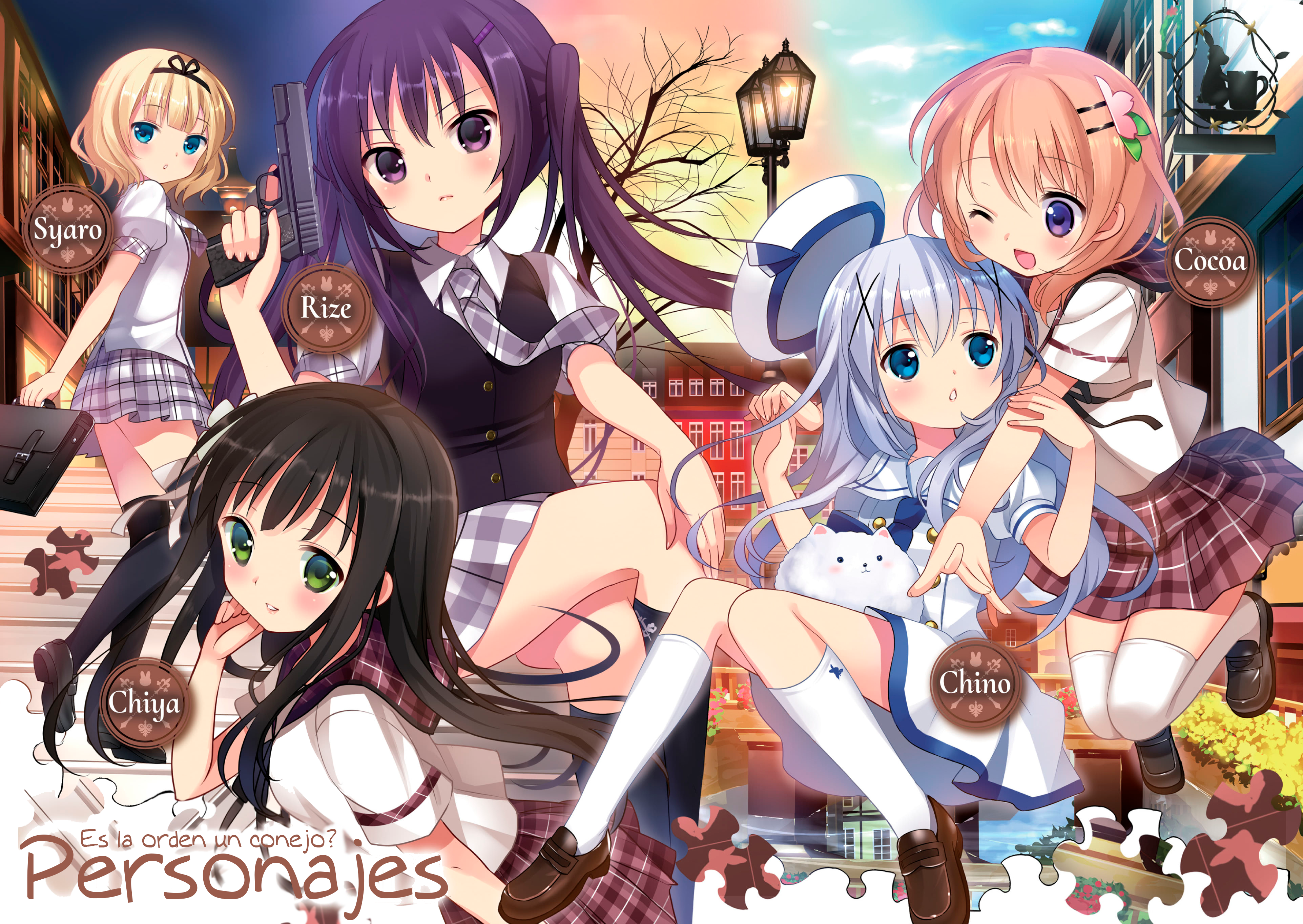 Gochuumon wa Usagi desu ka? Vol. 1 Ch. 0 第3页