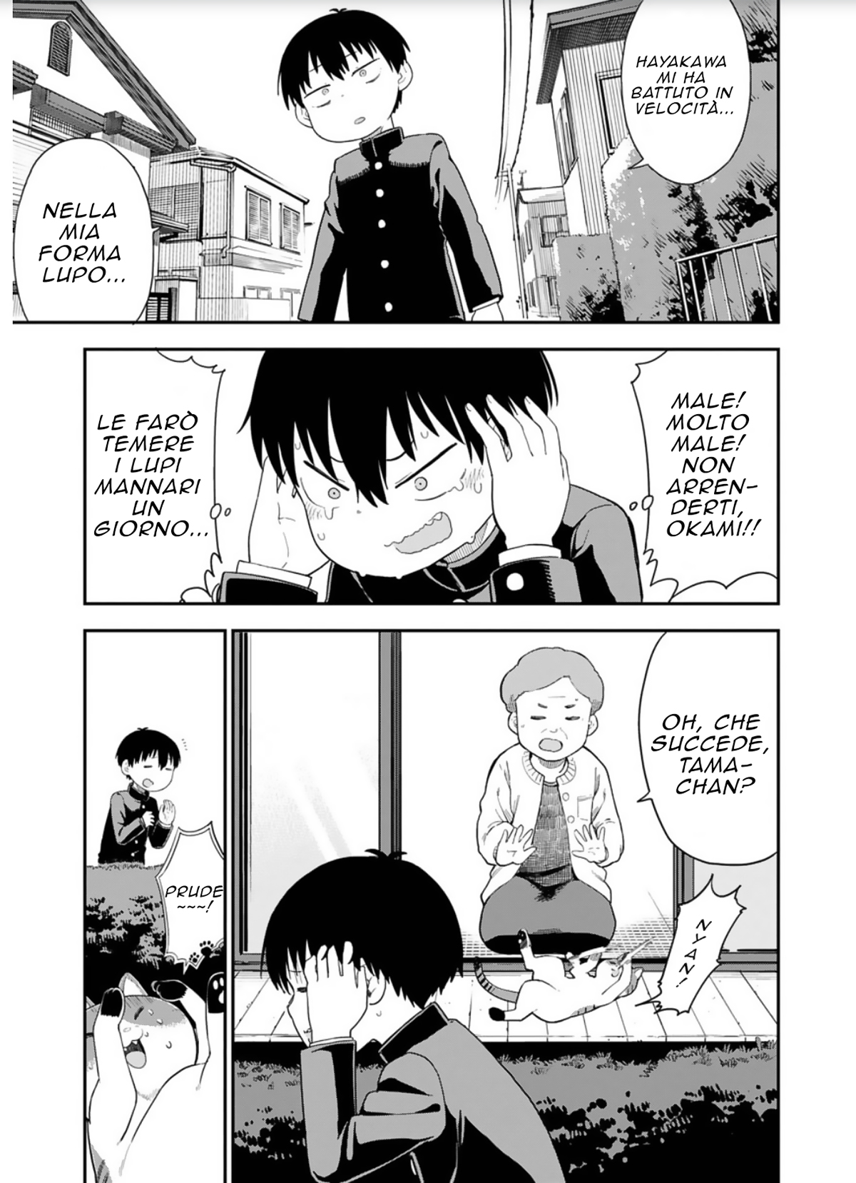 Ookami-kun wa Hayakawa-san ni Katenai Le farò provare la vera paura dei lupi mannari 第2页