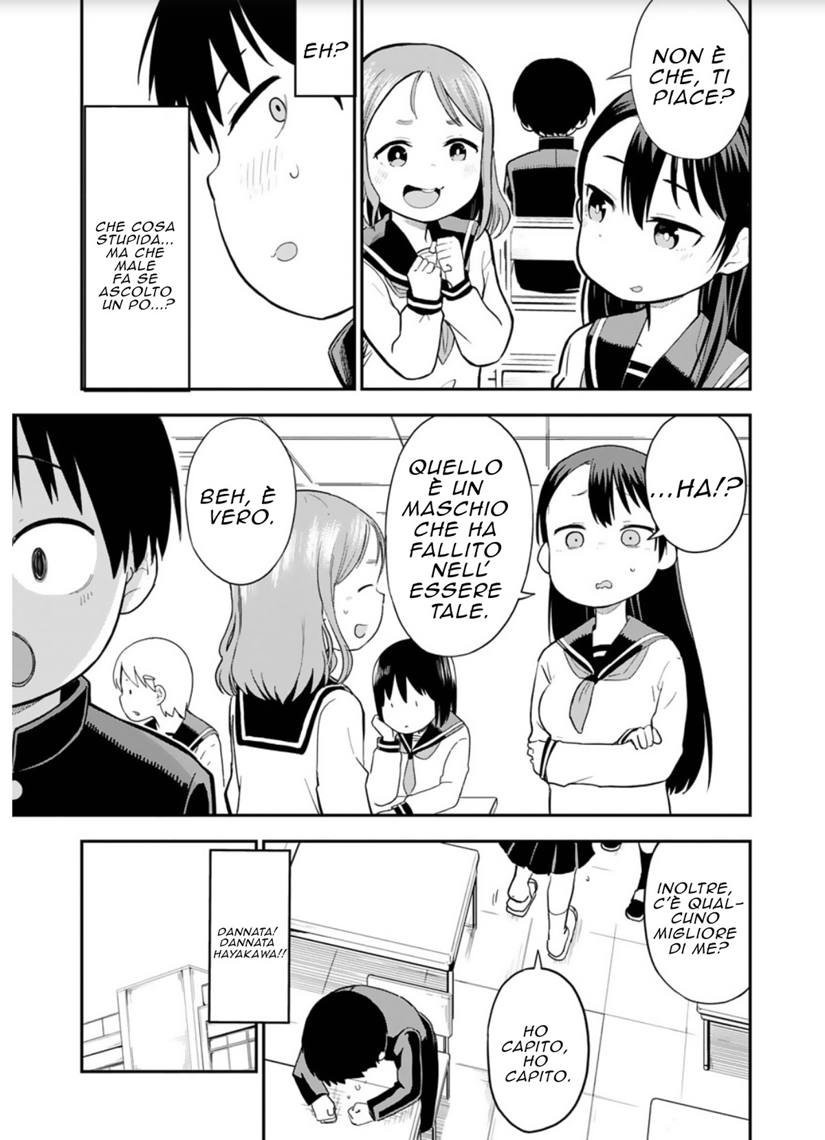 Ookami-kun wa Hayakawa-san ni Katenai Le farò provare la vera paura dei lupi mannari 第8页