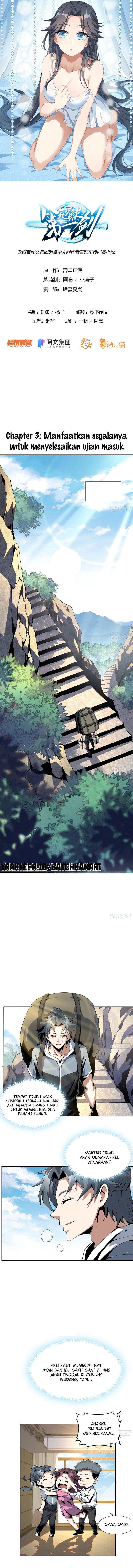 The First Sword of Earth Melakukan Apapun Demi Menyelesaikan Ujian! 第3页