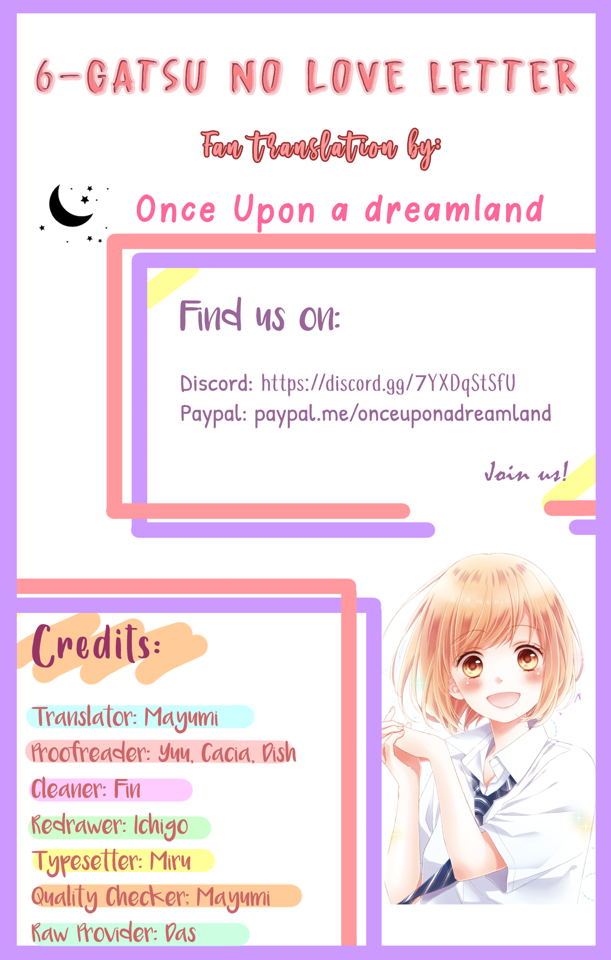 6-Gatsu no Love Letter Vol. 1 Ch. 3 第2页