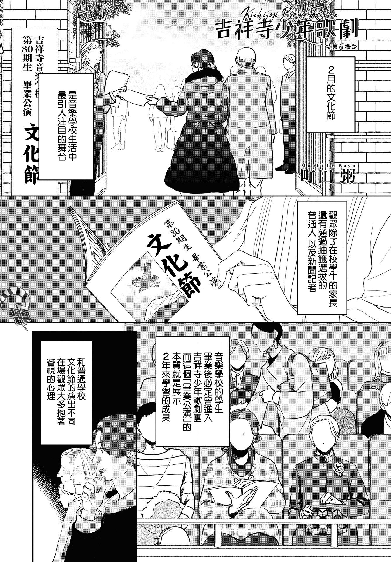 Kichijouji Shounen Kageki Ch. 6 第1页