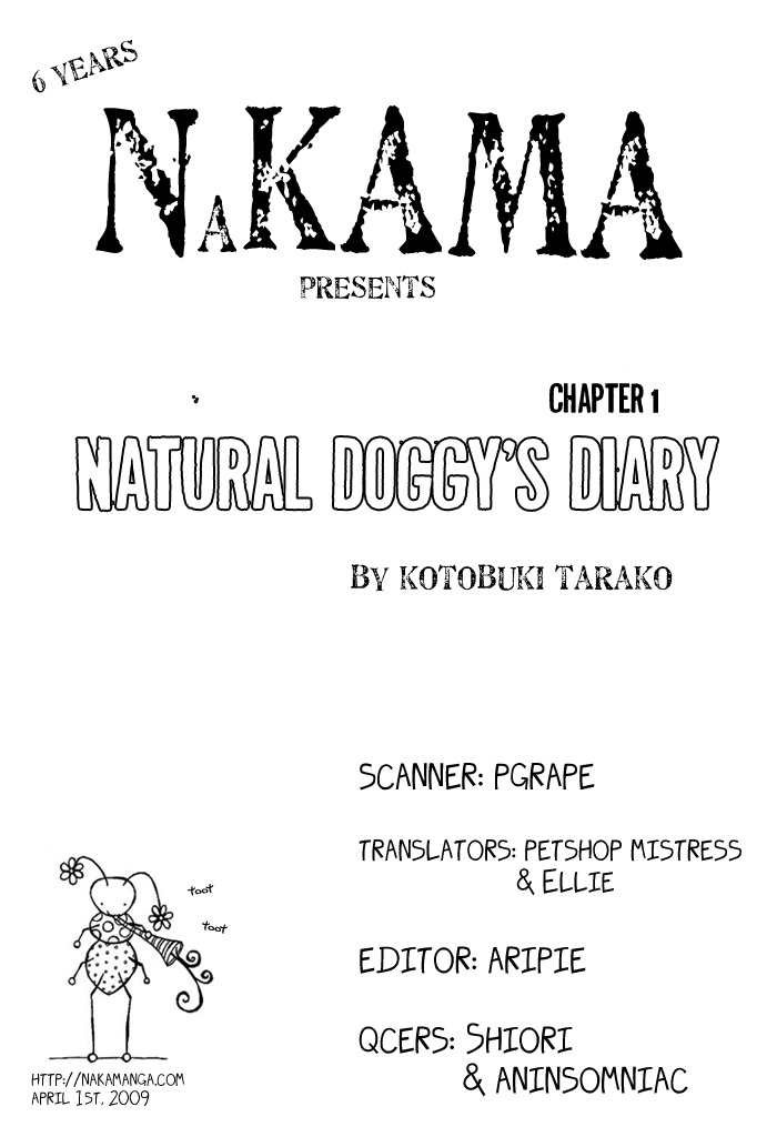 Natural Doggy's Diary 第1页