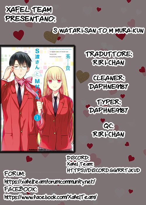 S Watari-san to M Mura-kun Buon compleanno, Sawatari 第1页