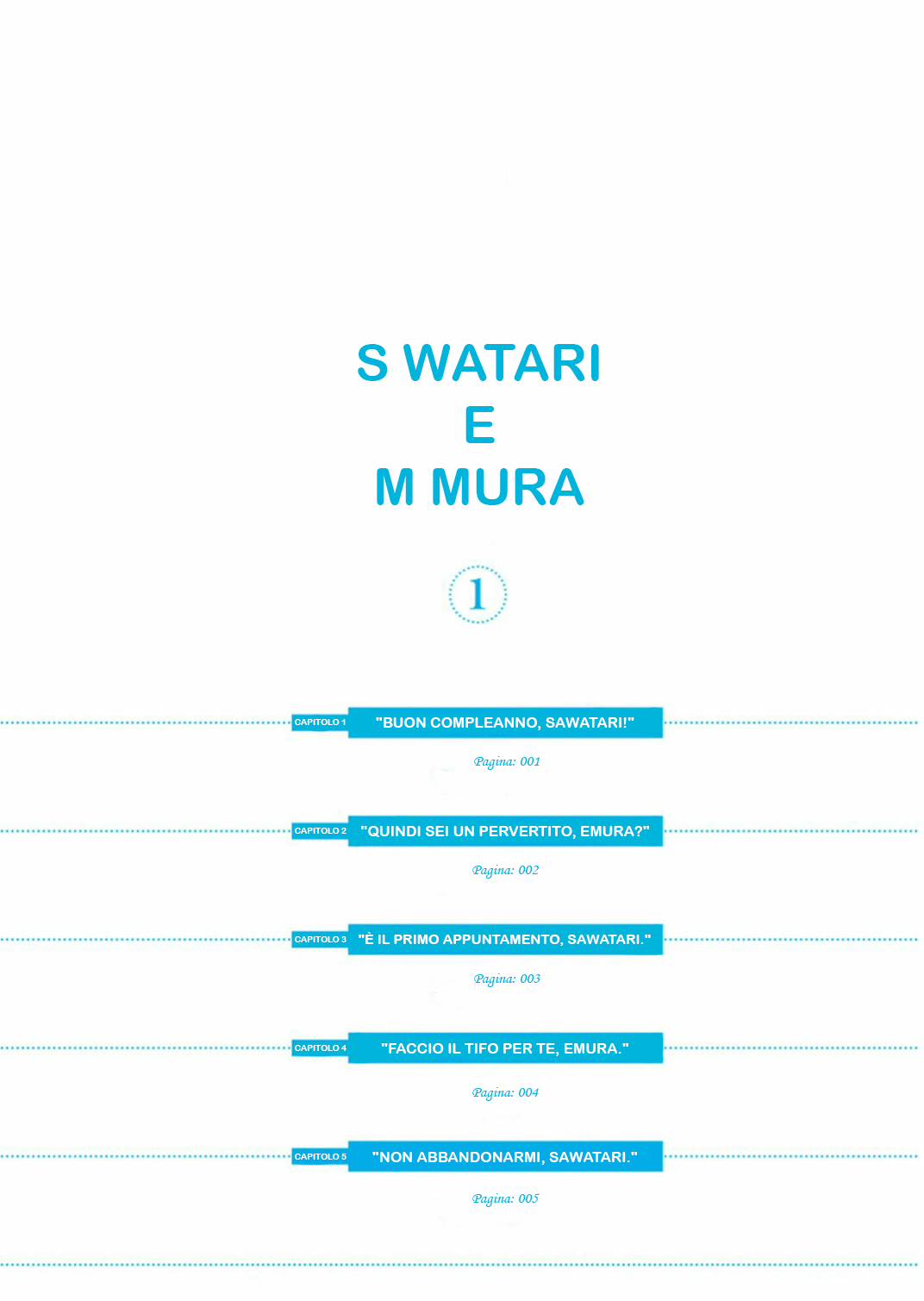 S Watari-san to M Mura-kun Buon compleanno, Sawatari 第5页