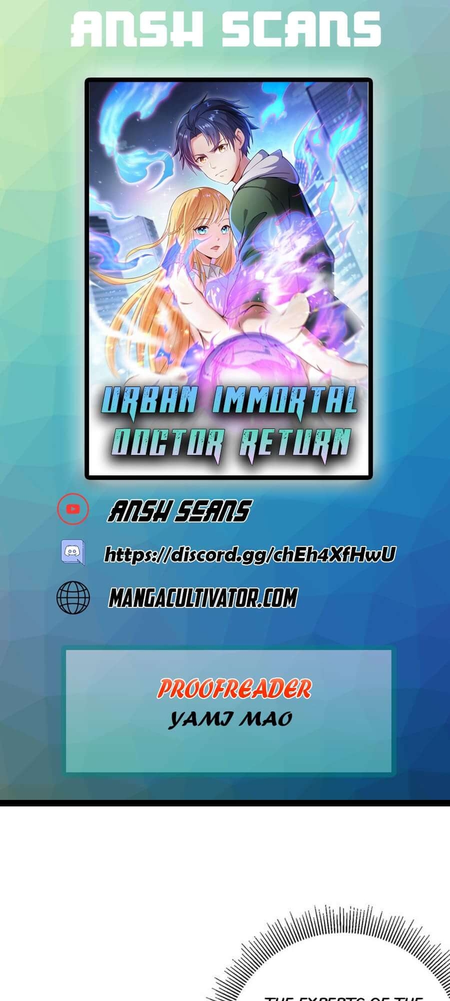 Urban Immortal Doctor Return Ch. 5 第1页