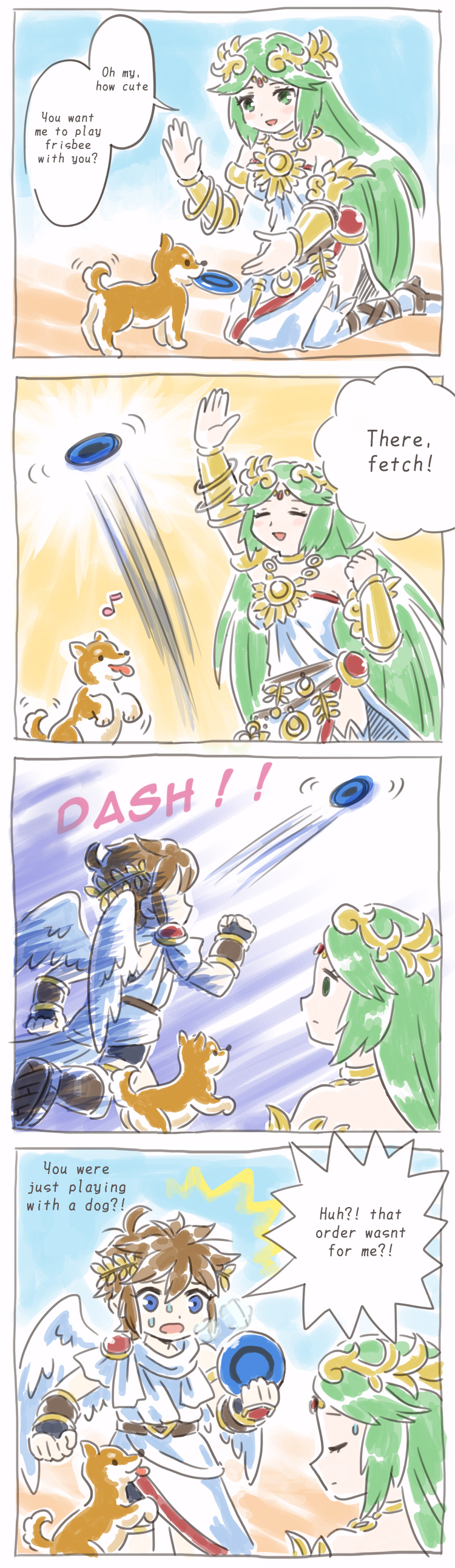 Kid Icarus - Chuu Inu (Doujinshi) 第1页