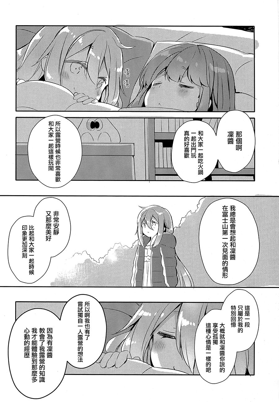 Yurucamp △ - Housecamp (Doujinshi) Oneshot 第16页