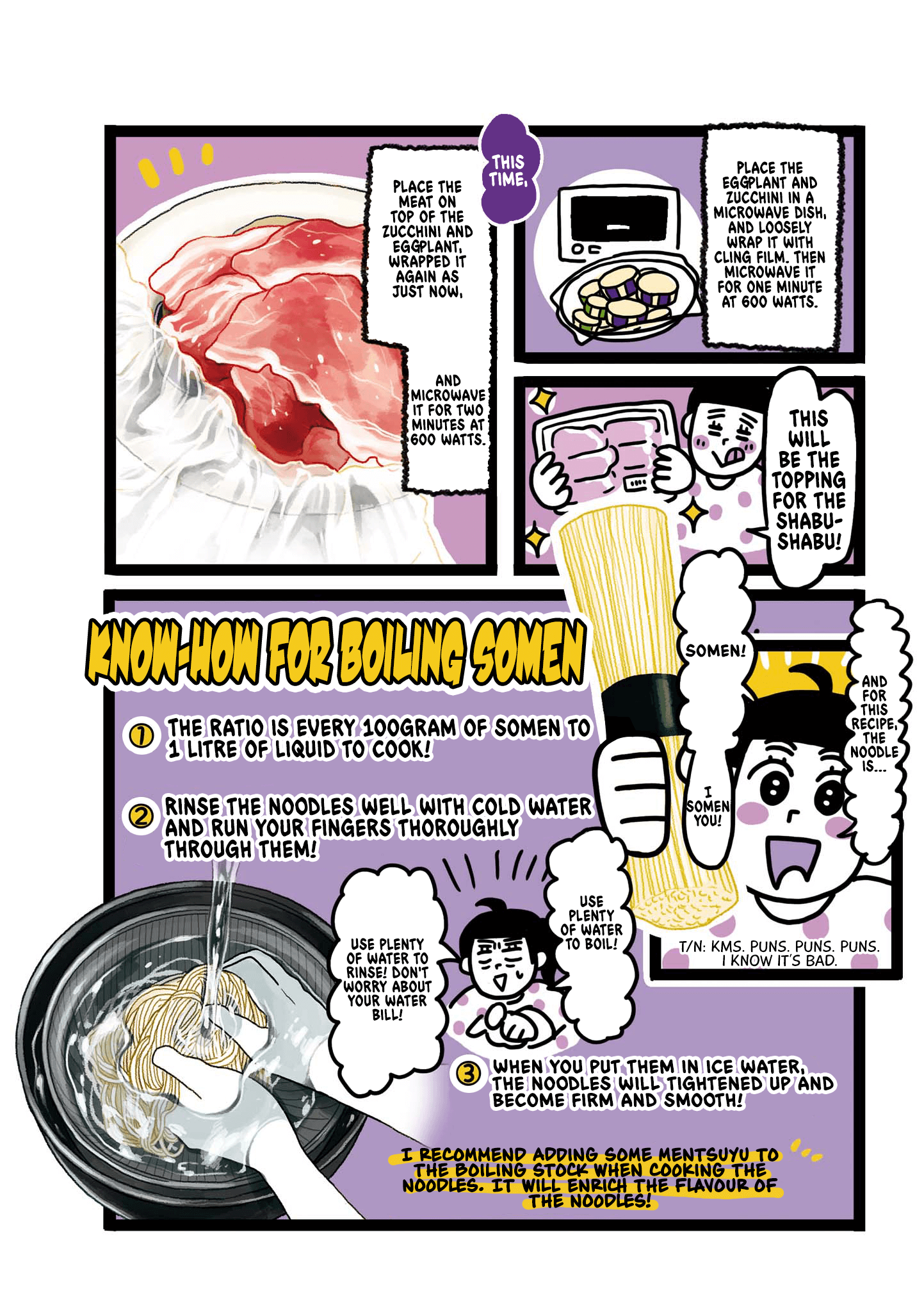 Oh! Men! Eggplant & Zucchini Shabu-shabu Somen 第3页