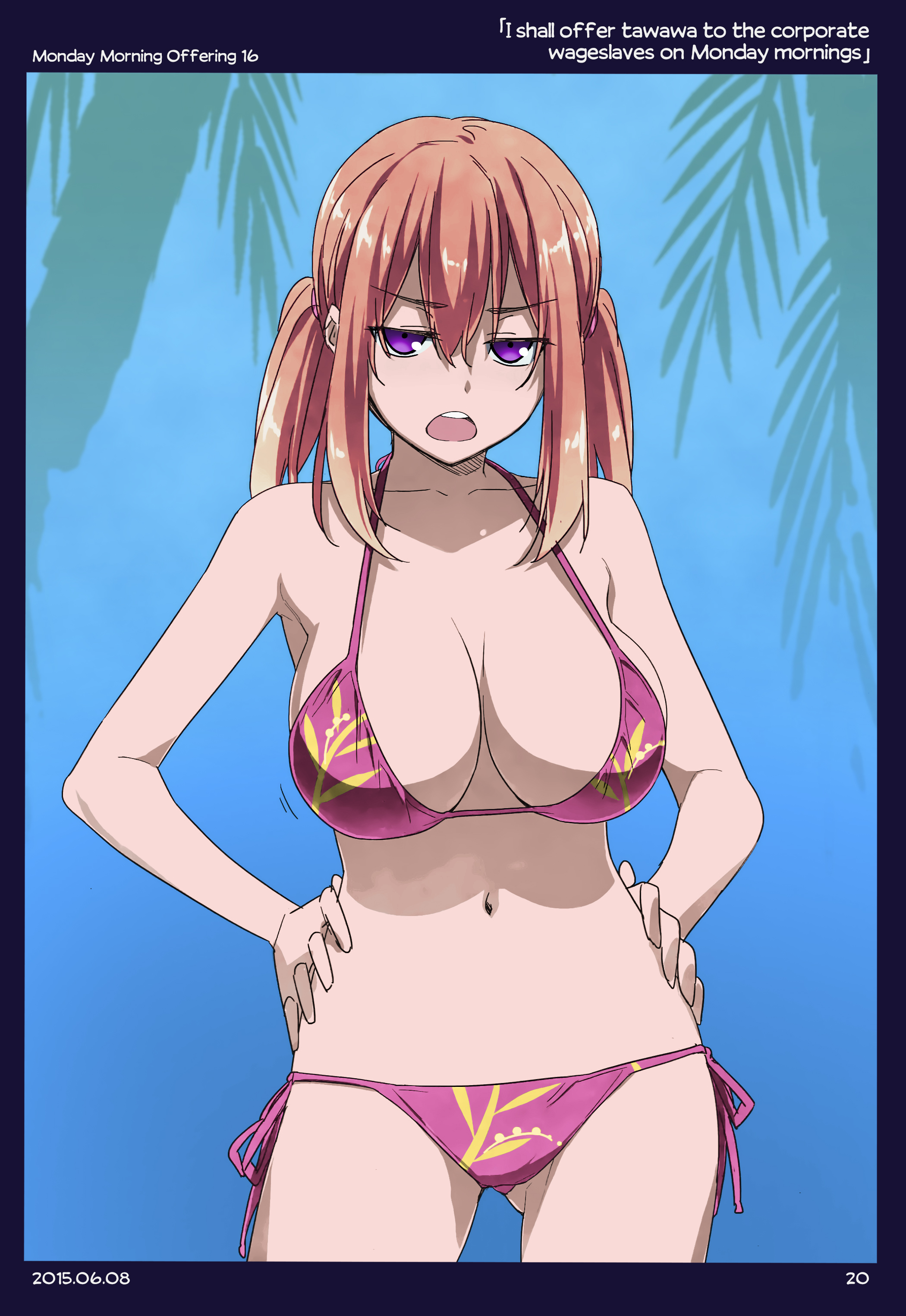 Getsuyoubi no Tawawa (Twitter Webcomic) (Fan Colored) Part I: Monday Morning Offerings (1-45) 第19页