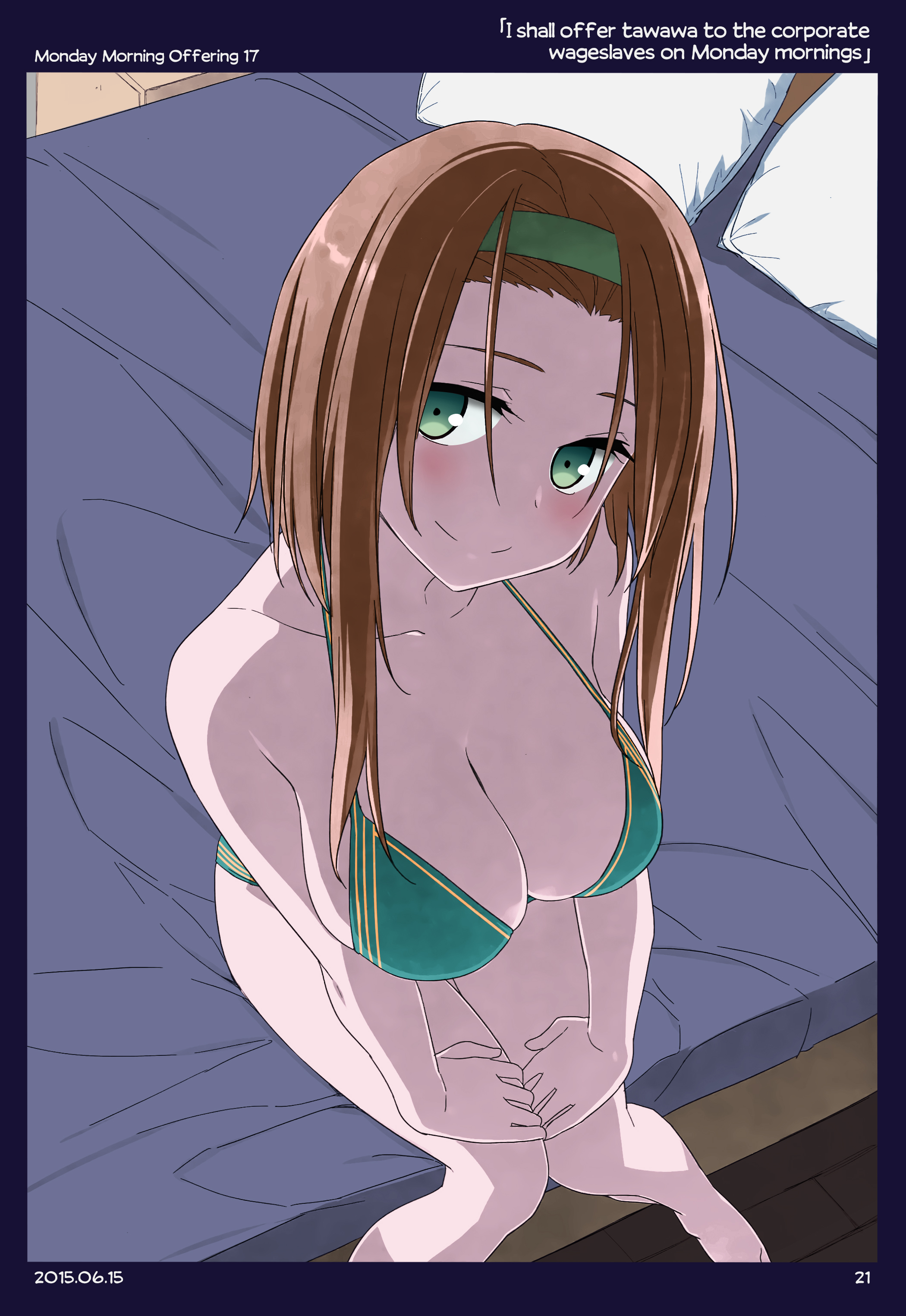 Getsuyoubi no Tawawa (Twitter Webcomic) (Fan Colored) Part I: Monday Morning Offerings (1-45) 第20页
