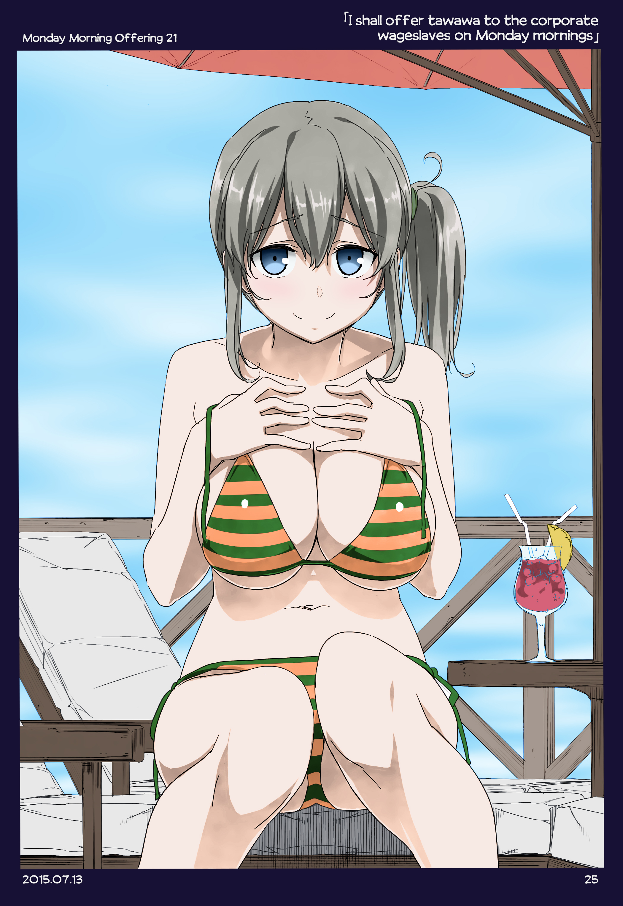 Getsuyoubi no Tawawa (Twitter Webcomic) (Fan Colored) Part I: Monday Morning Offerings (1-45) 第24页