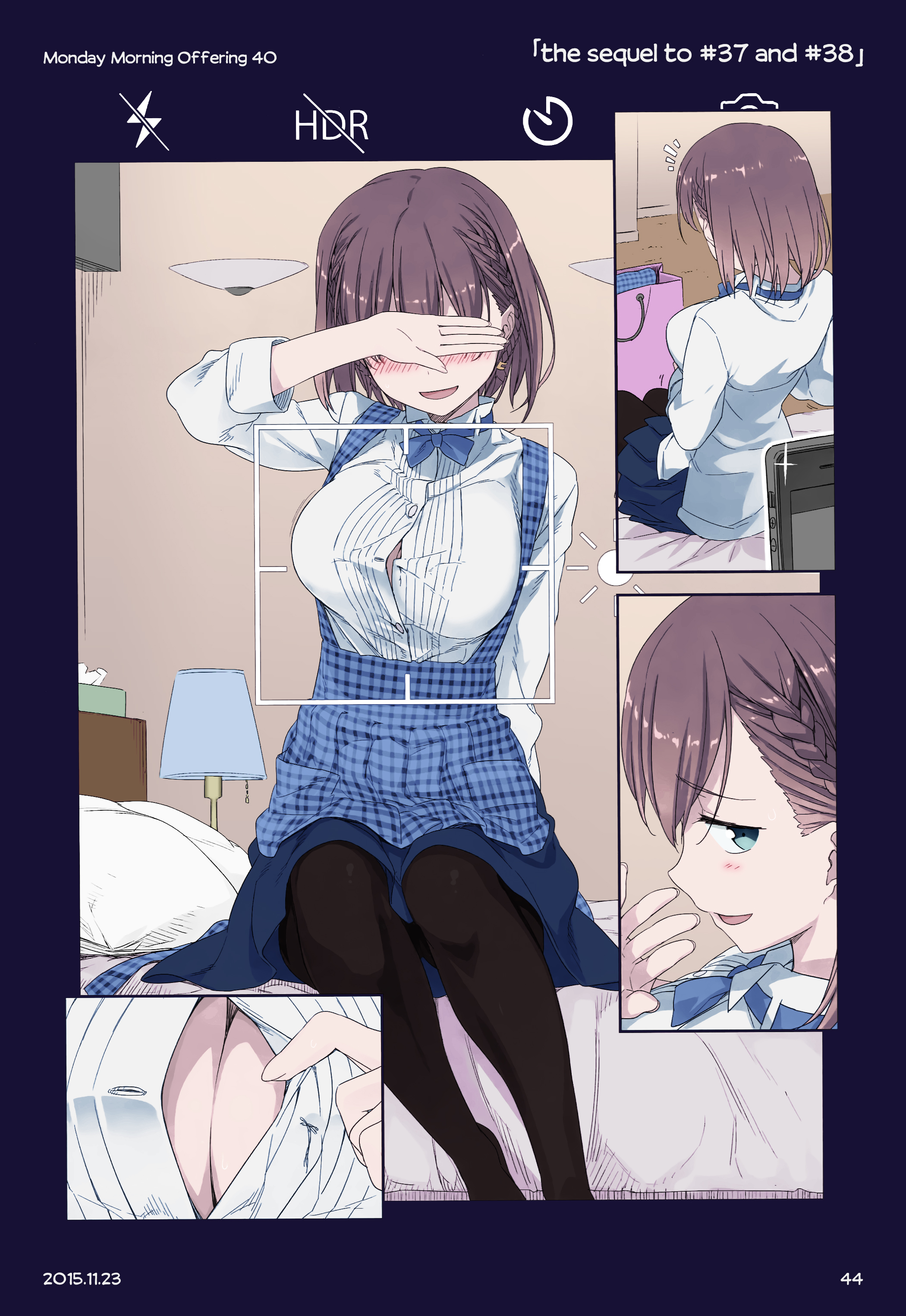 Getsuyoubi no Tawawa (Twitter Webcomic) (Fan Colored) Part I: Monday Morning Offerings (1-45) 第43页