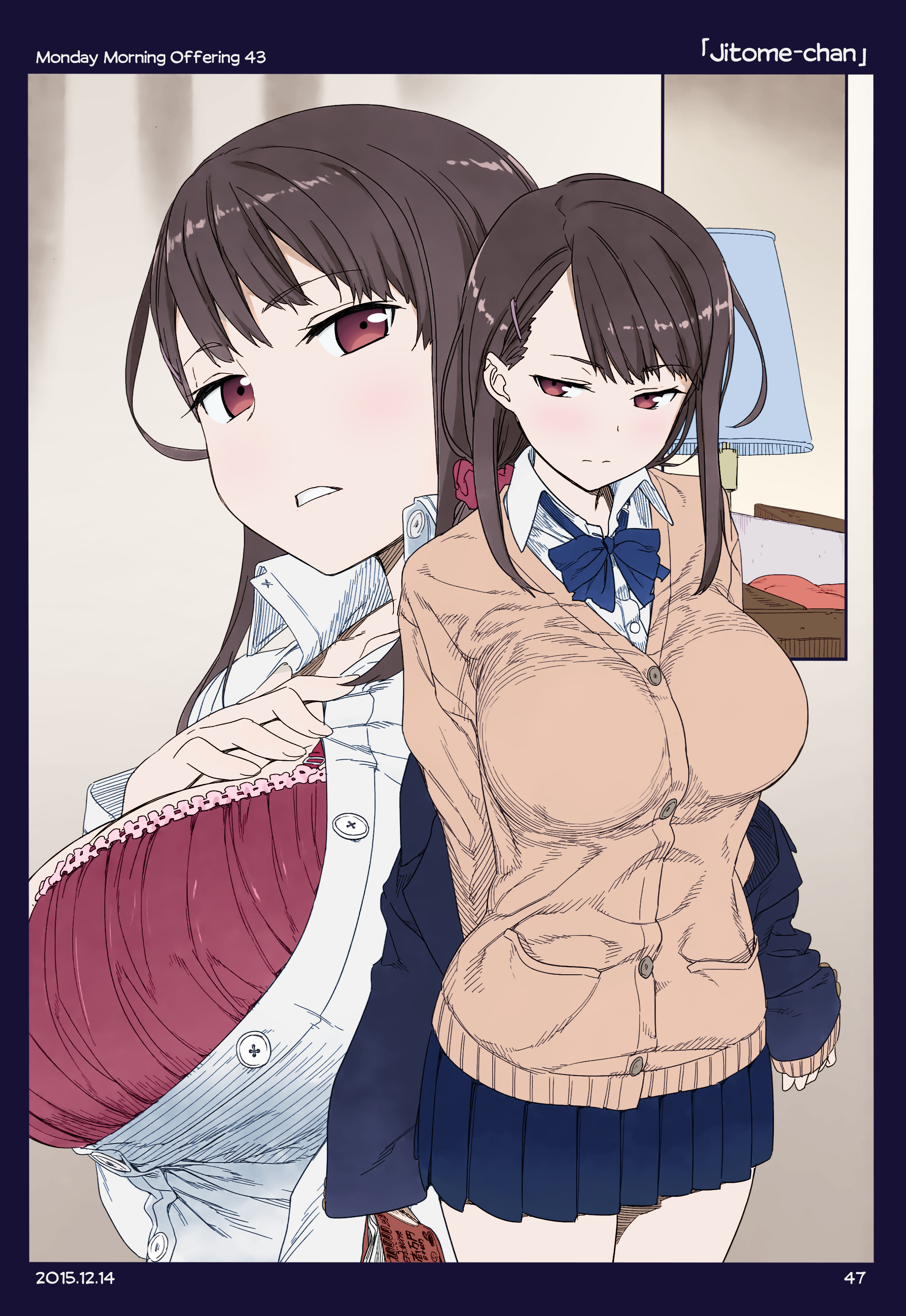 Getsuyoubi no Tawawa (Twitter Webcomic) (Fan Colored) Part I: Monday Morning Offerings (1-45) 第46页