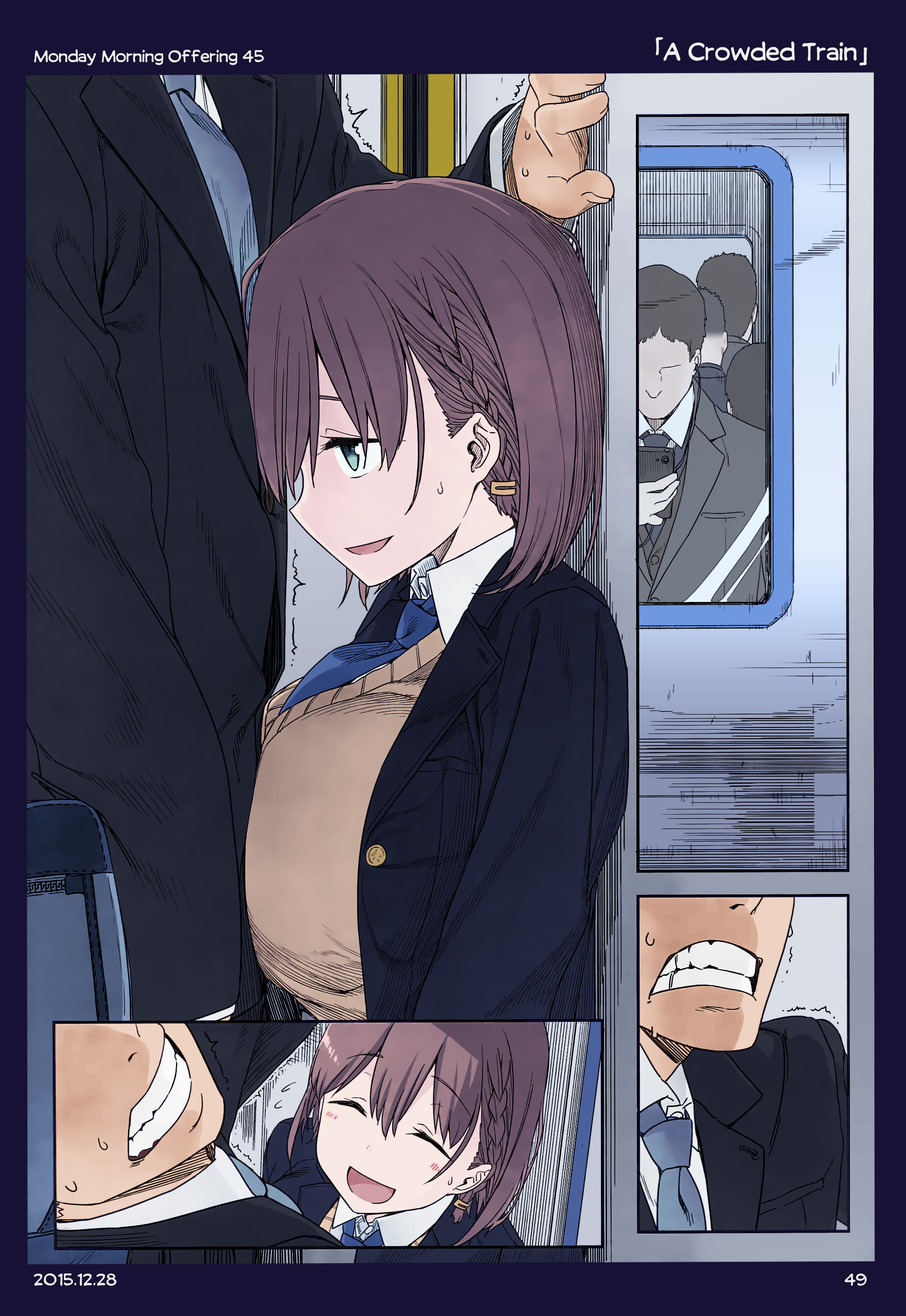 Getsuyoubi no Tawawa (Twitter Webcomic) (Fan Colored) Part I: Monday Morning Offerings (1-45) 第48页