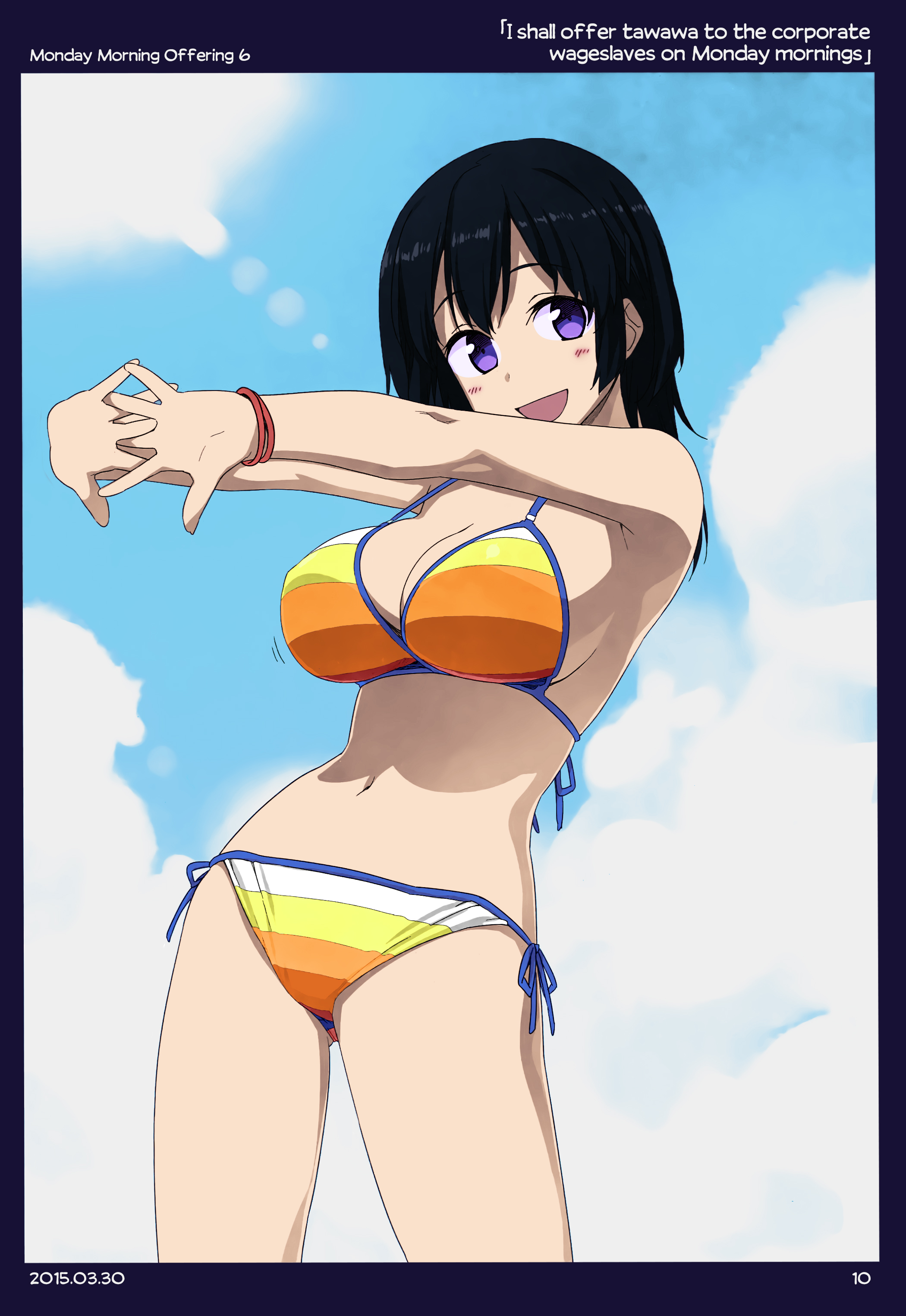 Getsuyoubi no Tawawa (Twitter Webcomic) (Fan Colored) Part I: Monday Morning Offerings (1-45) 第9页