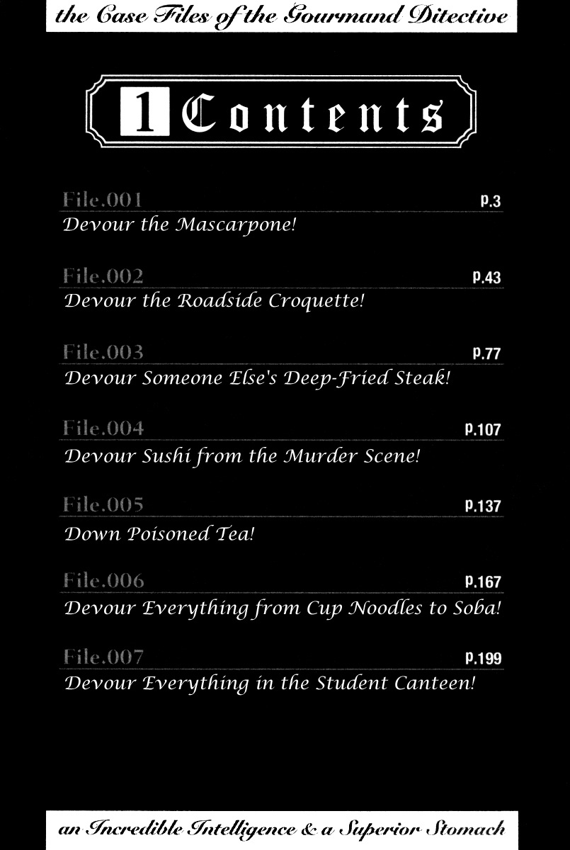 The Case Files of the Gourmand Detective 第5页