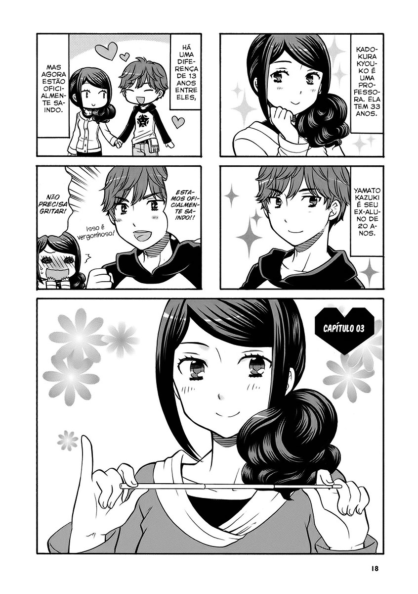 Sensei Lock-On! Vol. 1 Ch. 3 第1页