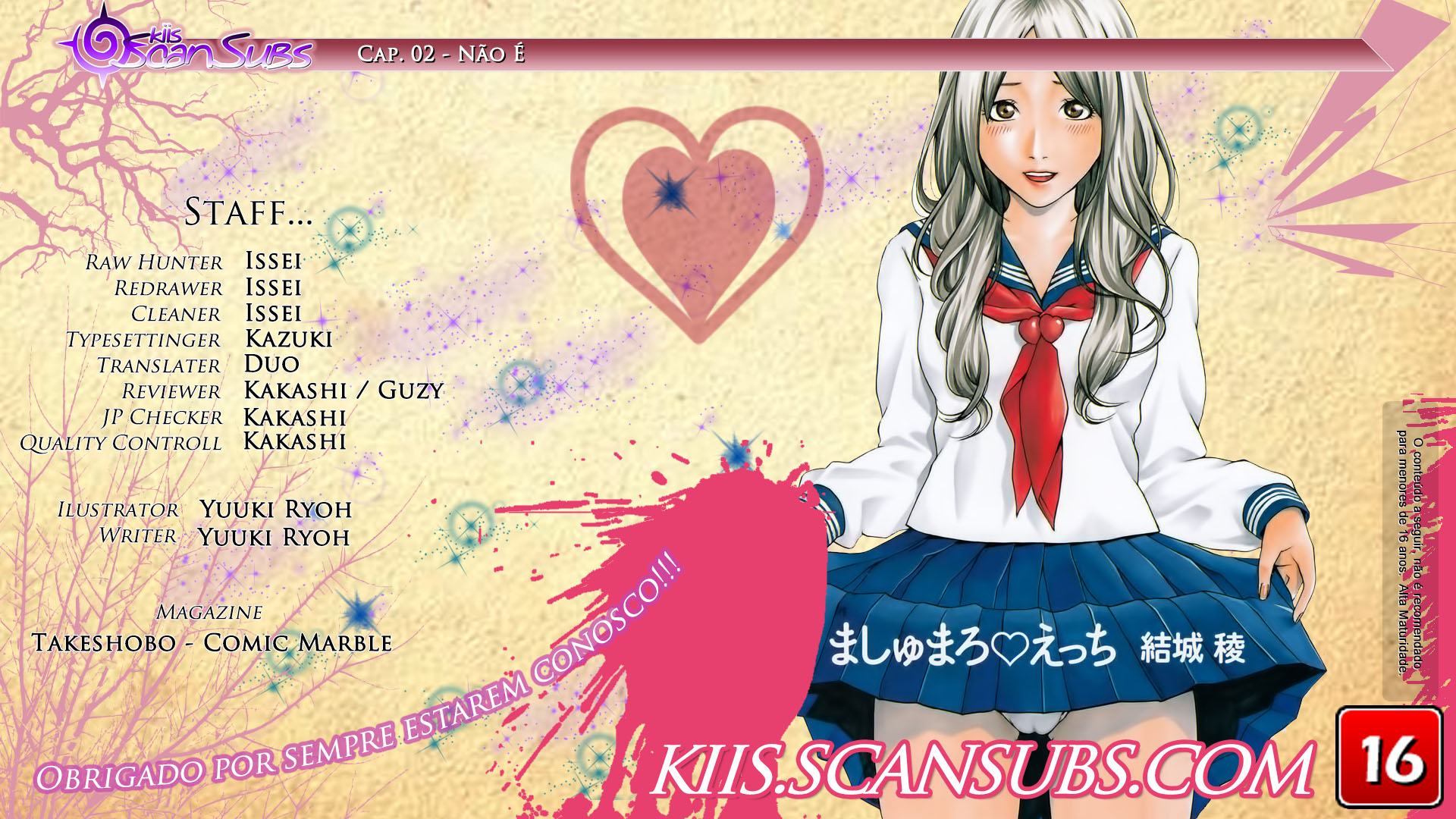 Marshmallow♥Ecchi Não É 第1页