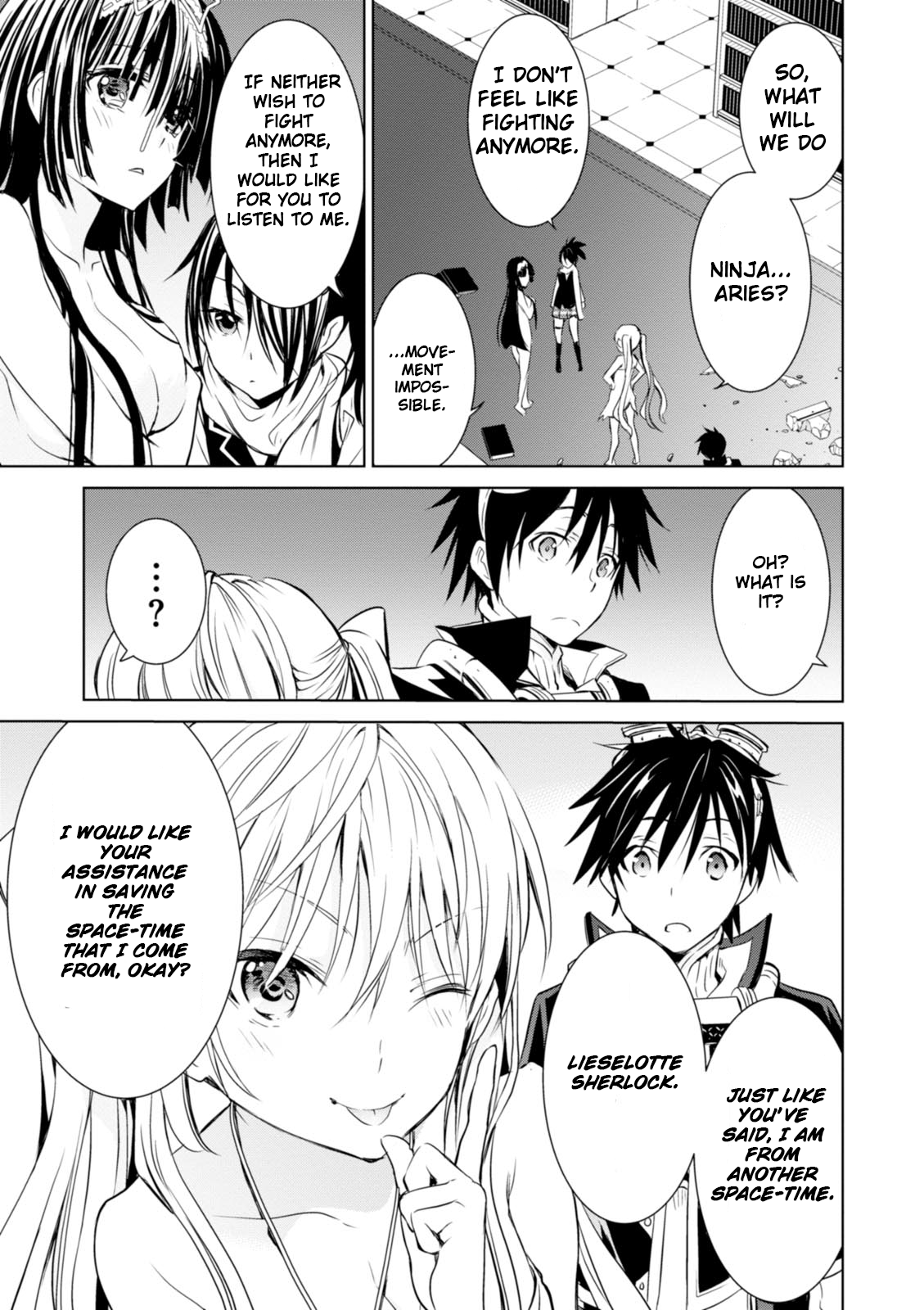 Trinity Seven: Liese Chronicle Time Keeper 第33页