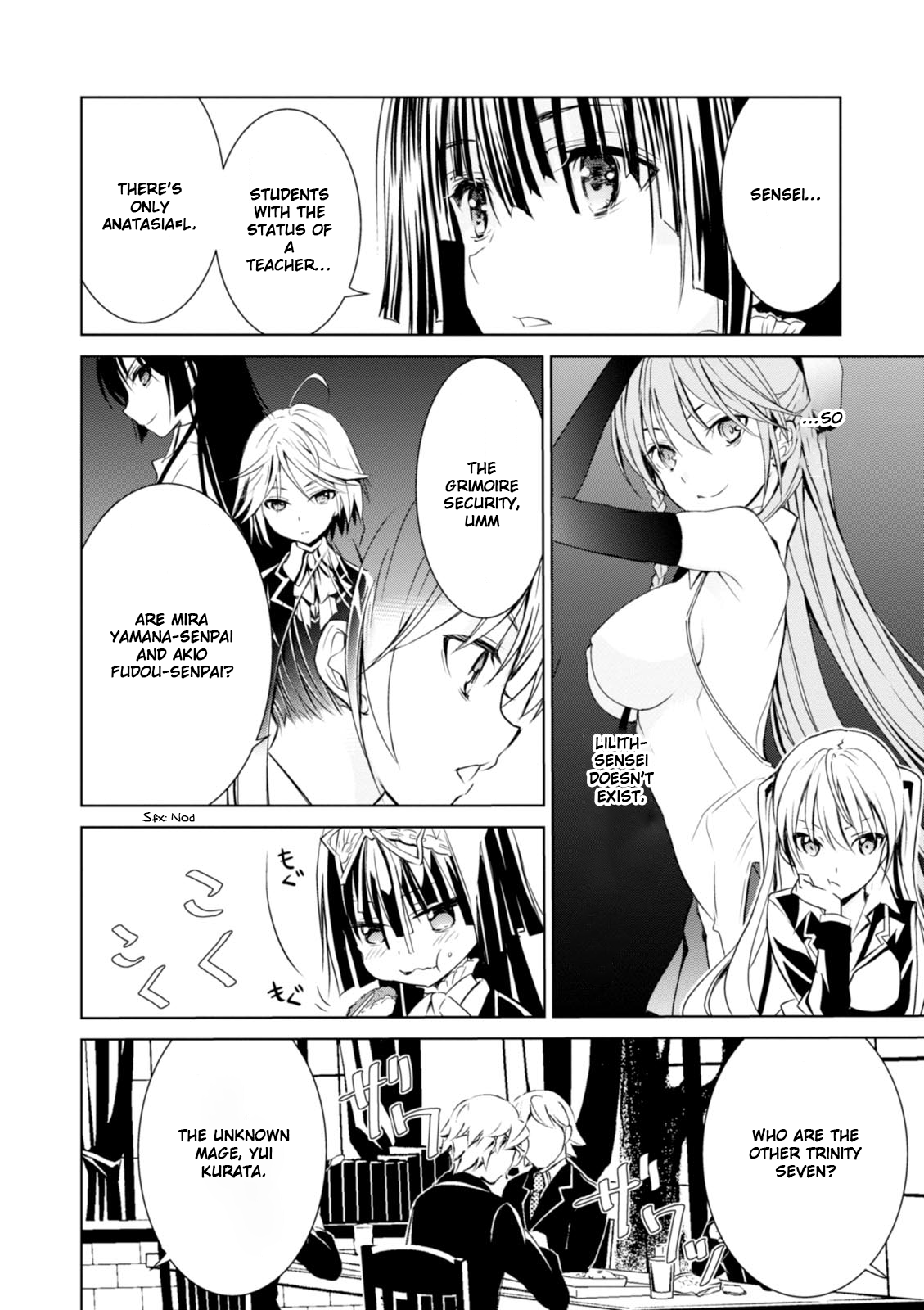 Trinity Seven: Liese Chronicle Time Keeper 第6页
