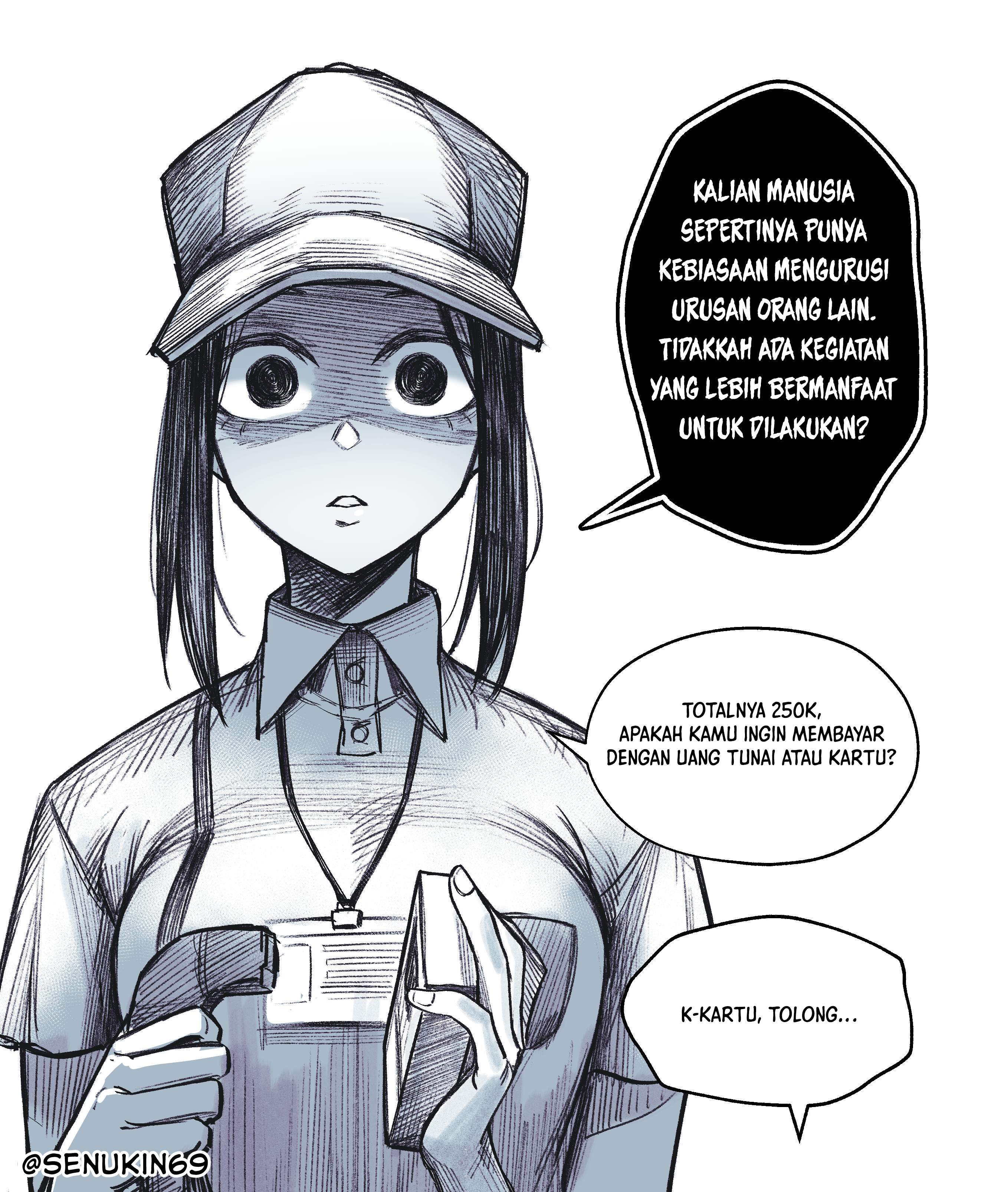 My Co-worker Is an Eldritch X! Eldritch di Balik Meja Kasir 第3页