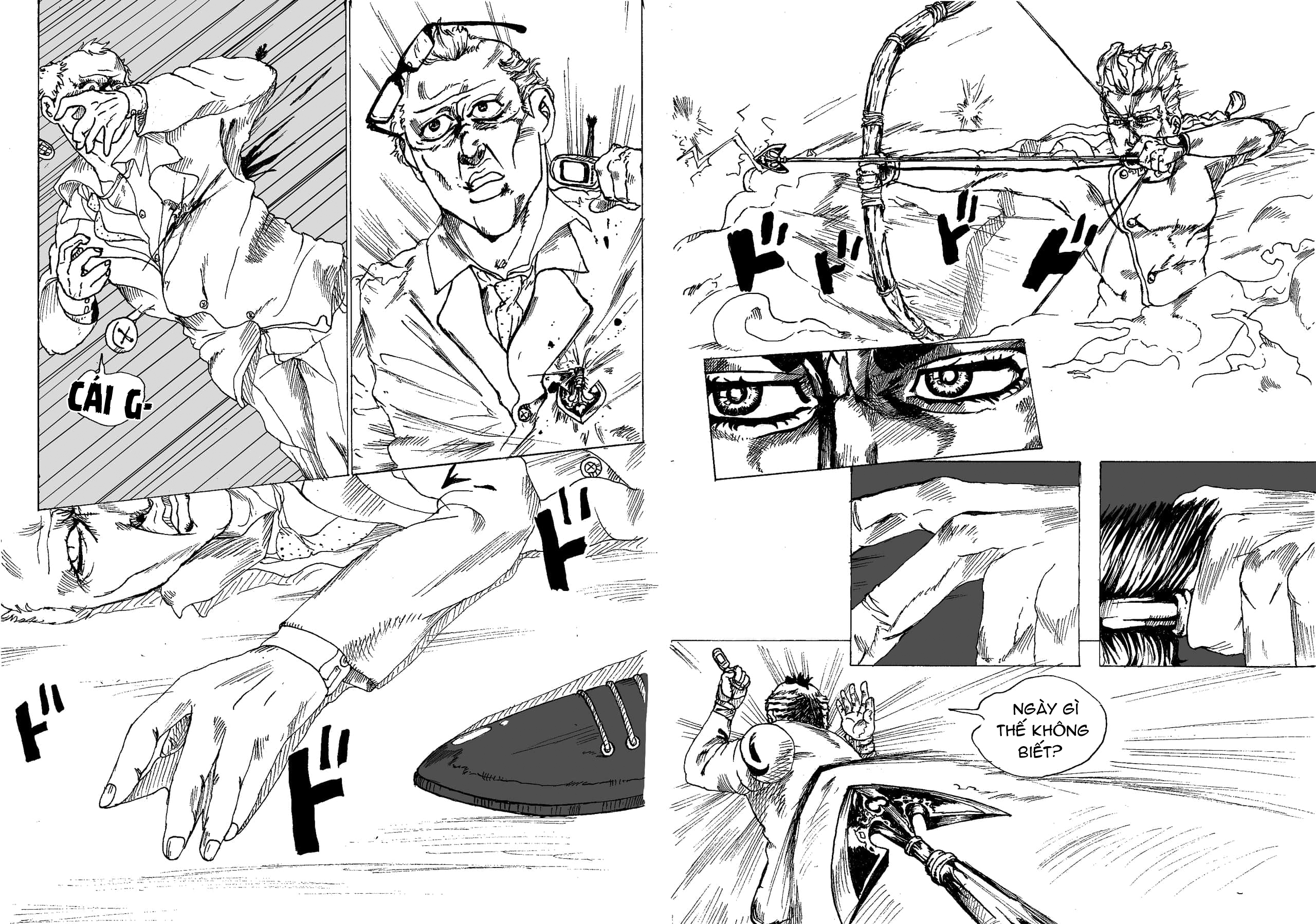 JoJo's Bizarre Adventure - Moscow Calling (Doujinshi) Mở đầu [bản web] 第4页