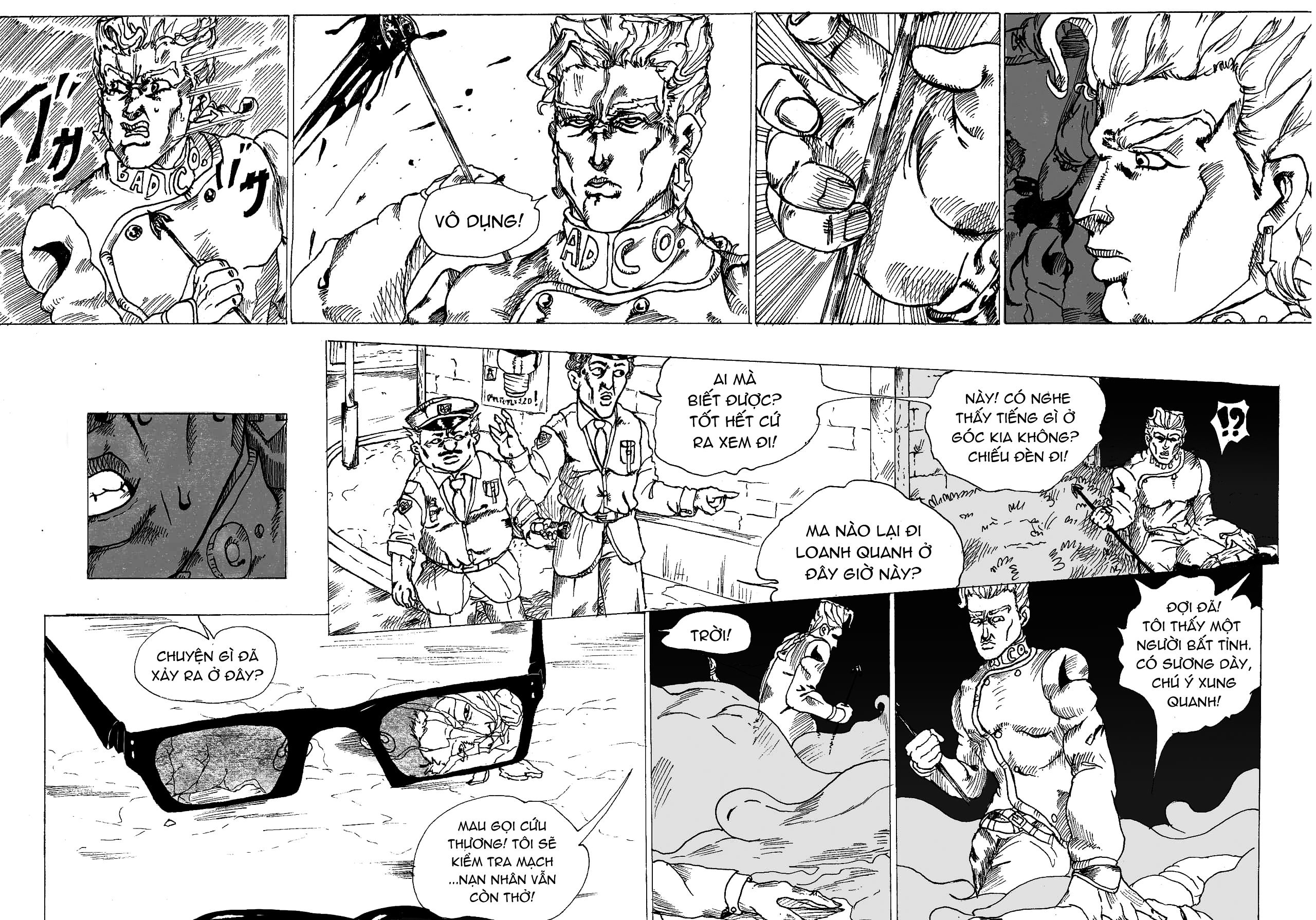 JoJo's Bizarre Adventure - Moscow Calling (Doujinshi) Mở đầu [bản web] 第5页