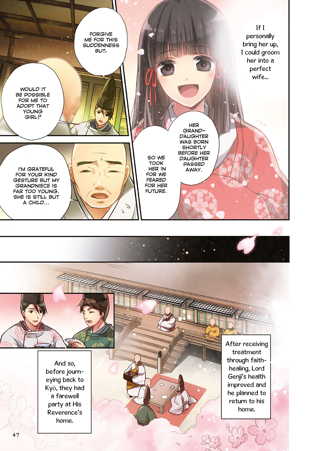 Manga de Yomu Genji Monogatari Meeting Young Murasaki 第9页