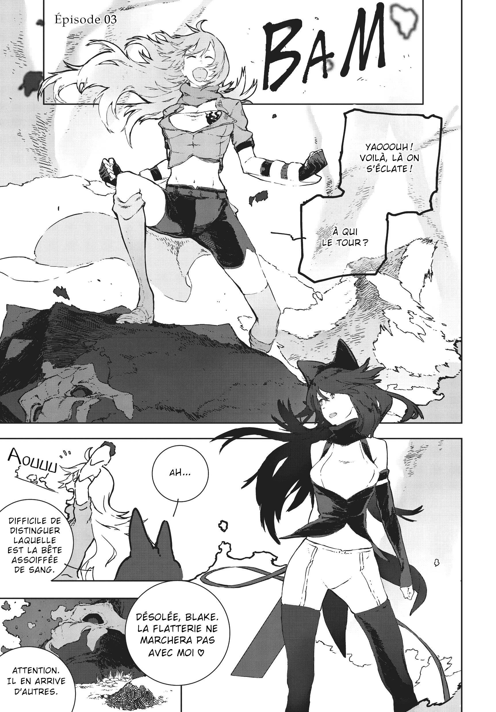 RWBY THE OFFICIAL MANGA Vol. 1 Ch. 3 第1页
