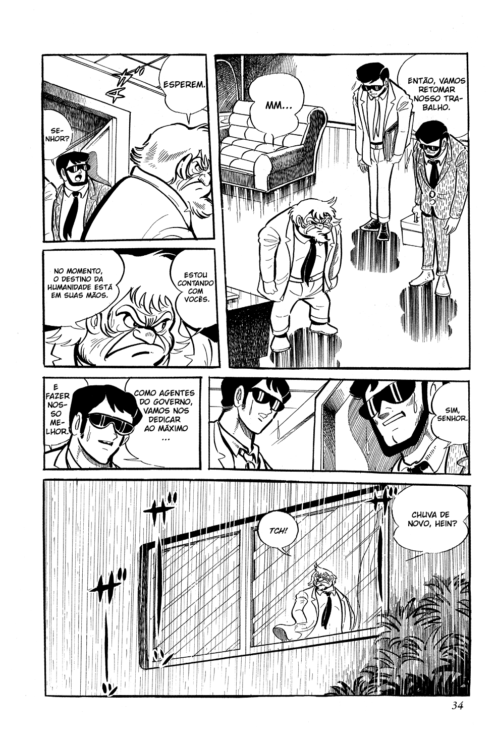Getter Robo Caça ao Homem 第7页