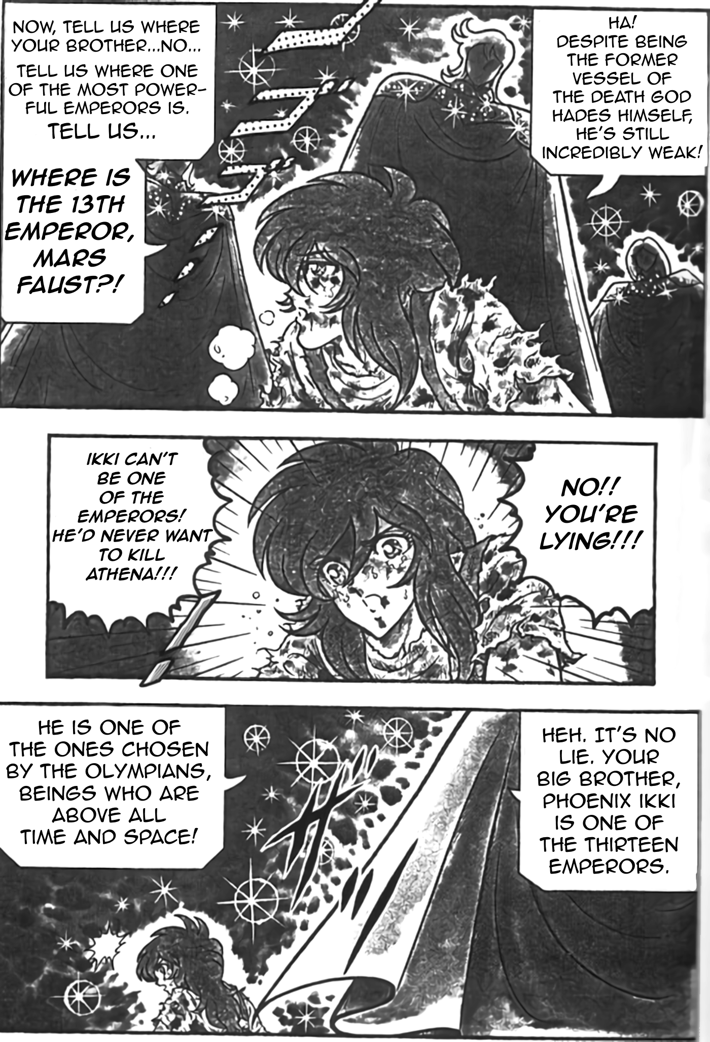 Saint Seiya: Zeus Chapter (Doujinshi) The Man Who Won't Become A God!! 第2页