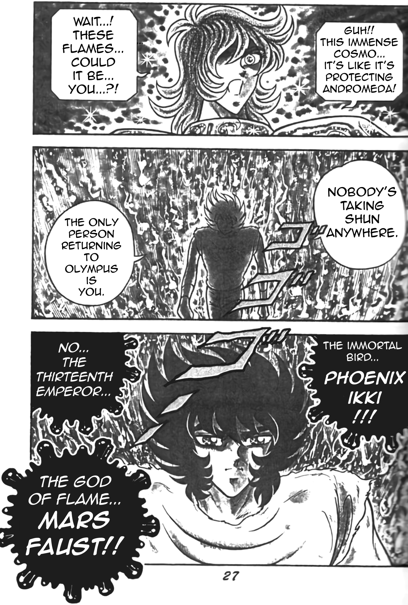 Saint Seiya: Zeus Chapter (Doujinshi) The Man Who Won't Become A God!! 第12页